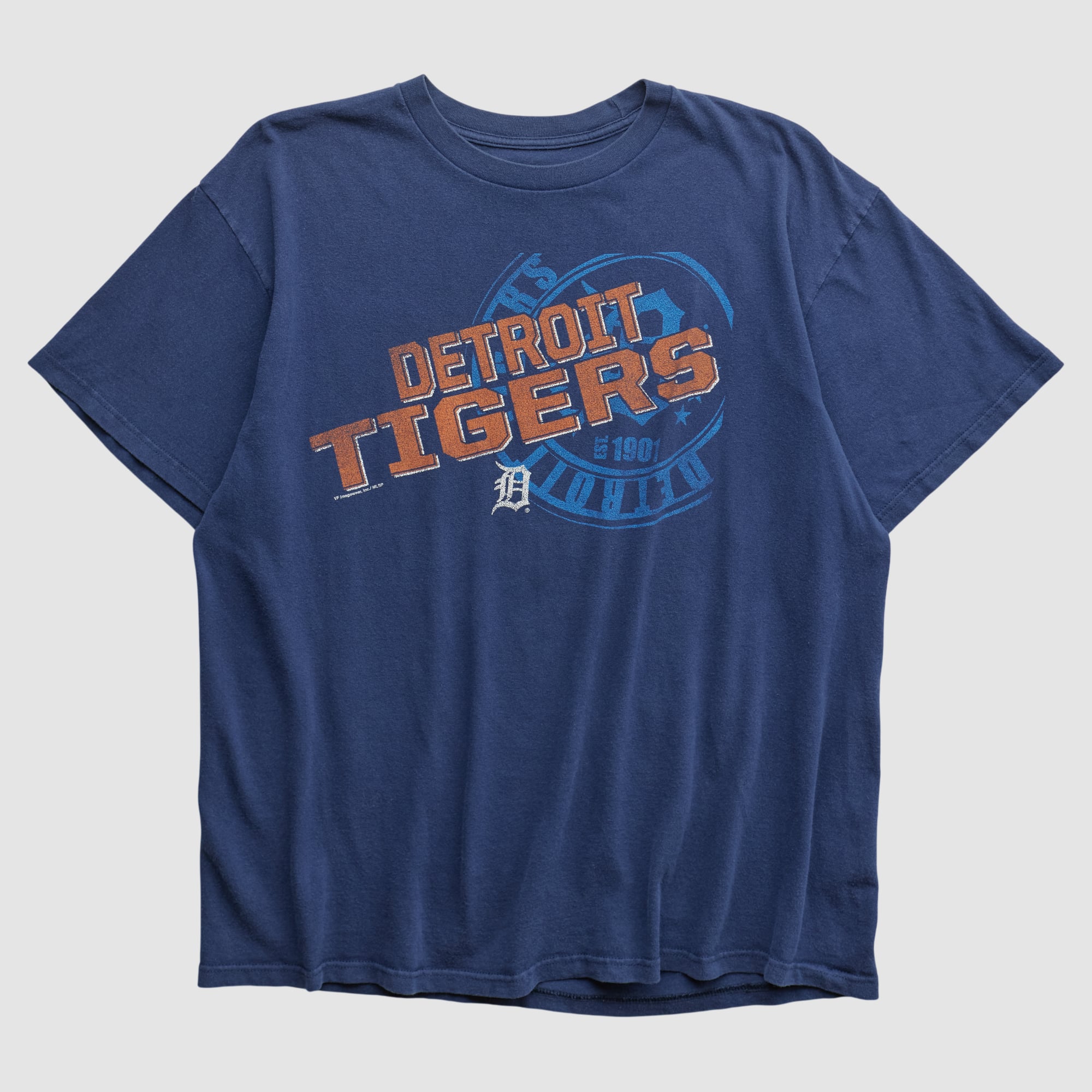 Detroit Tigers Genuine Merchandise 2010s T-shirt - Blue - L