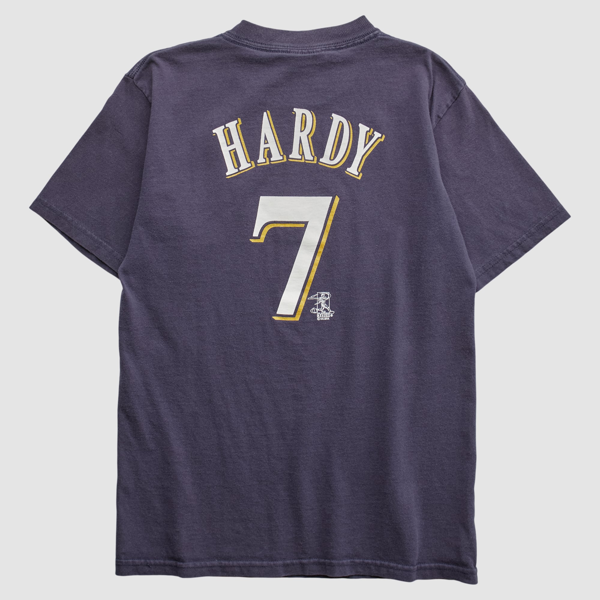 Milwaukee Brewers Majestic 2000s T-shirt - Navy - XS