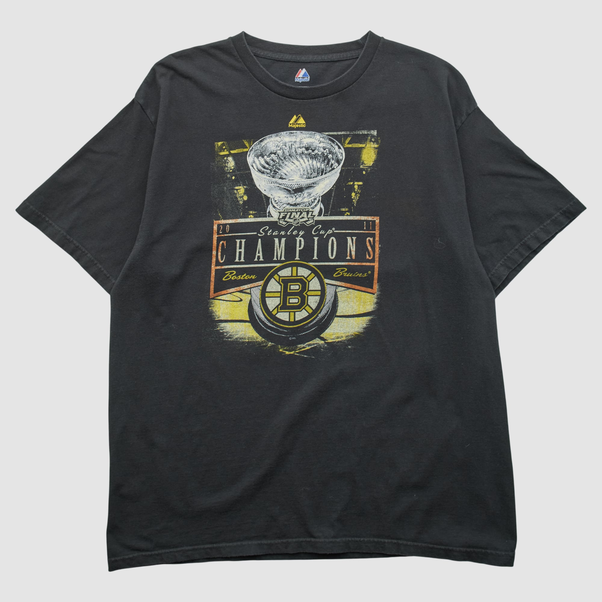 Boston Bruins Majestic 2011 T-shirt - Black - XL