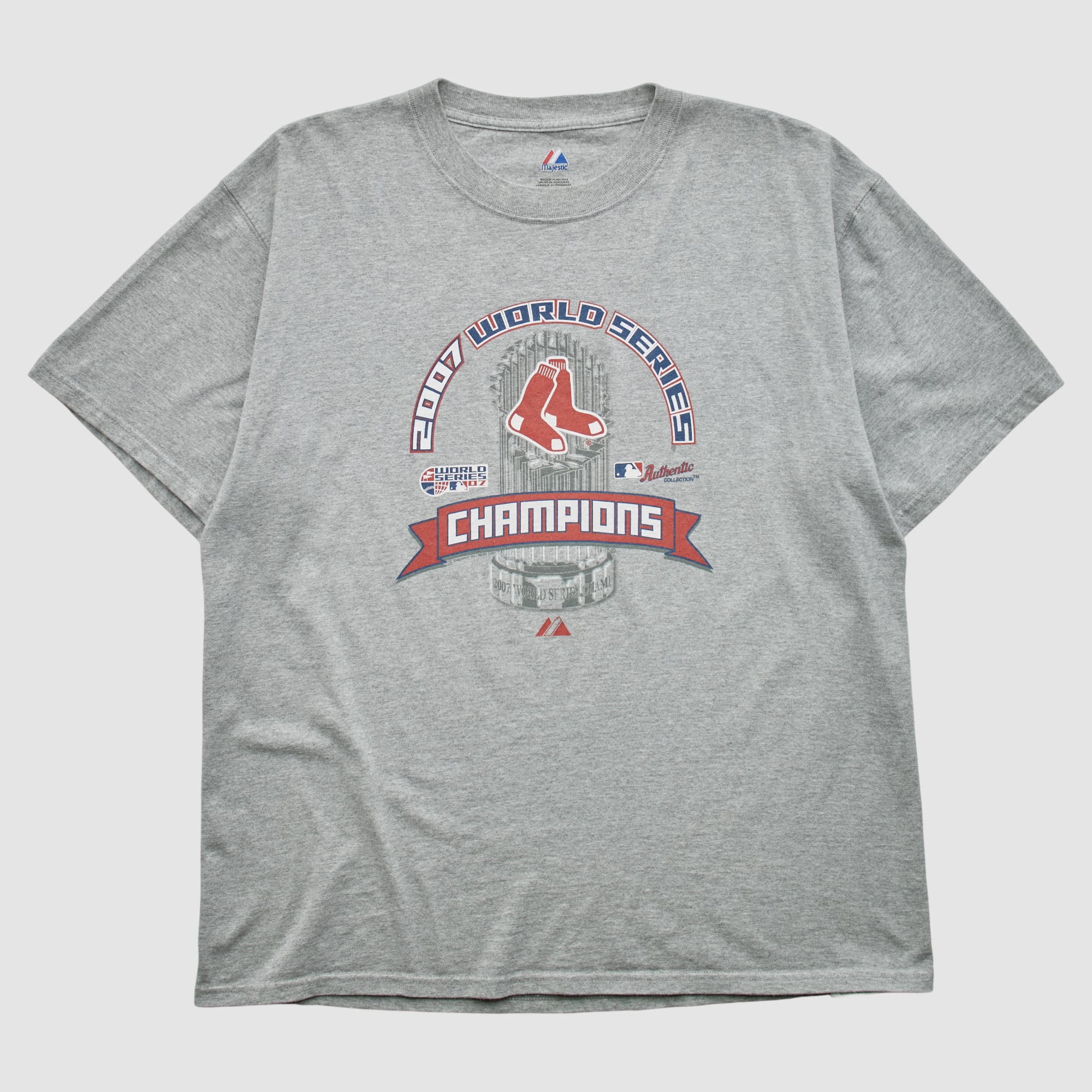 Boston Red Sox Majestic 2007 T-shirt - Gray - XL
