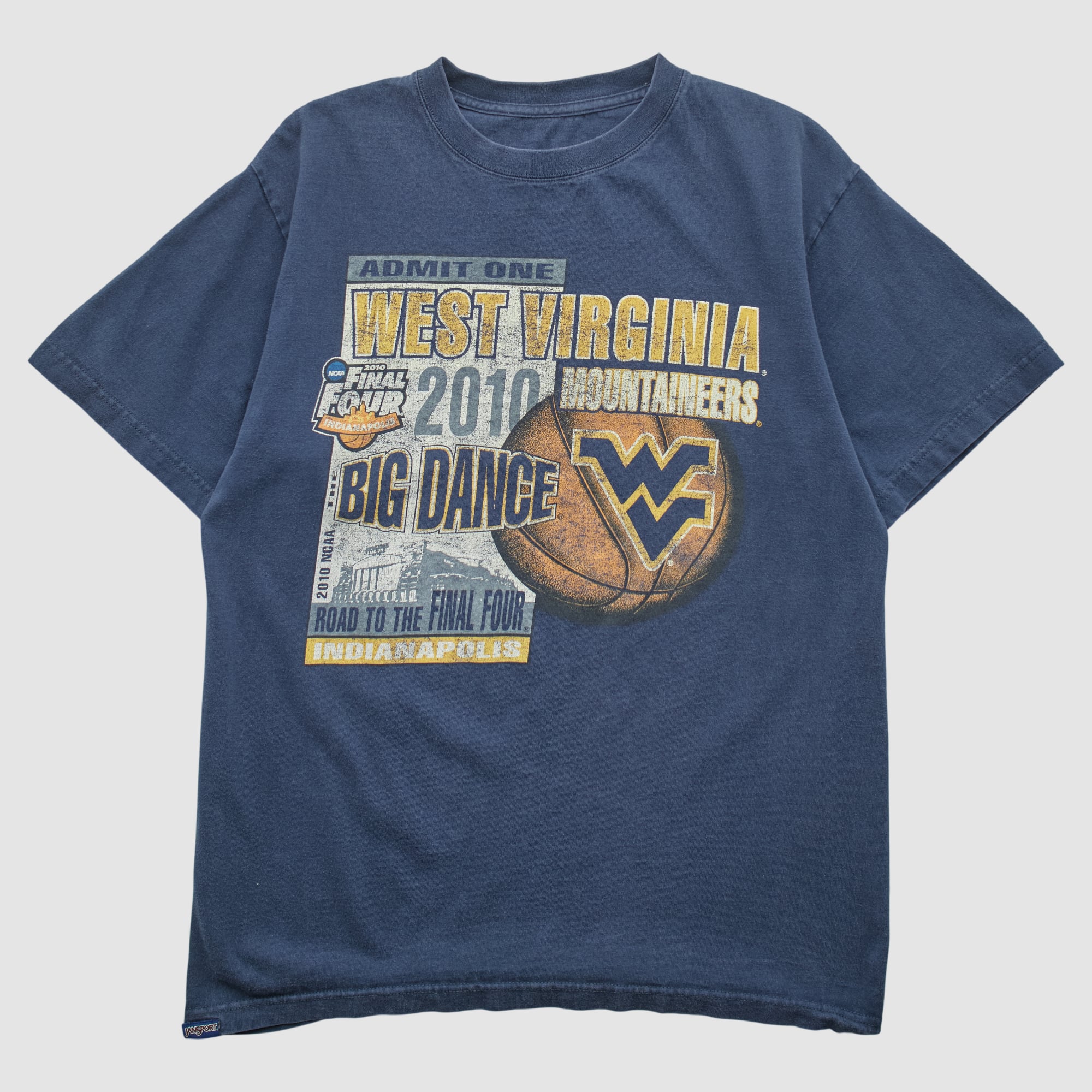 West Virginia Mountaineers 2010 T-shirt - Navy - S