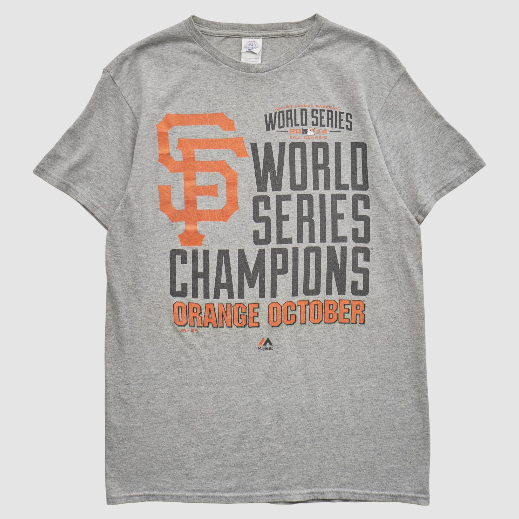 San Francisco Giants Delta 2014 T-shirt - Heather Gray - S