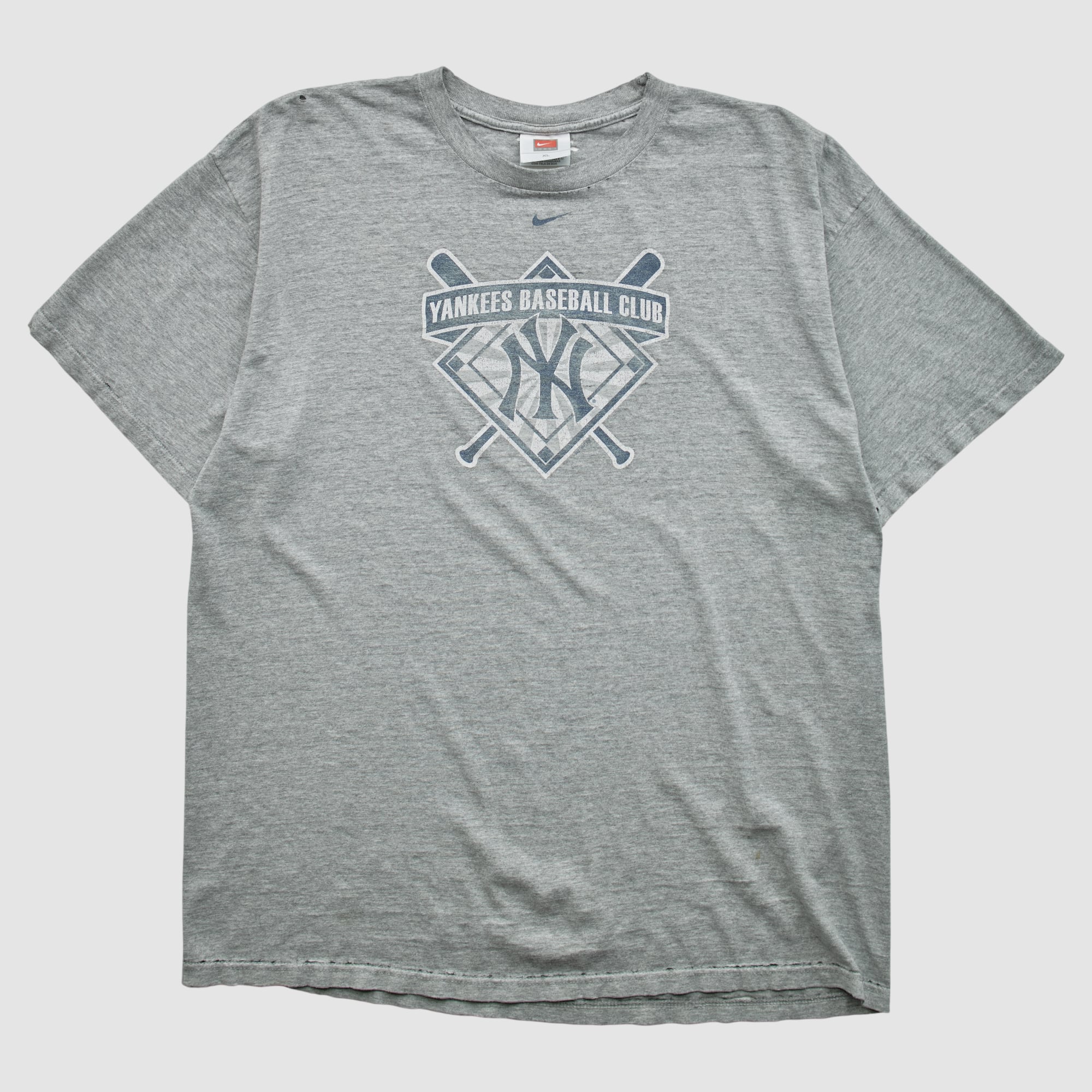 New York Yankees Nike 2000s T-shirt - Gray - XL