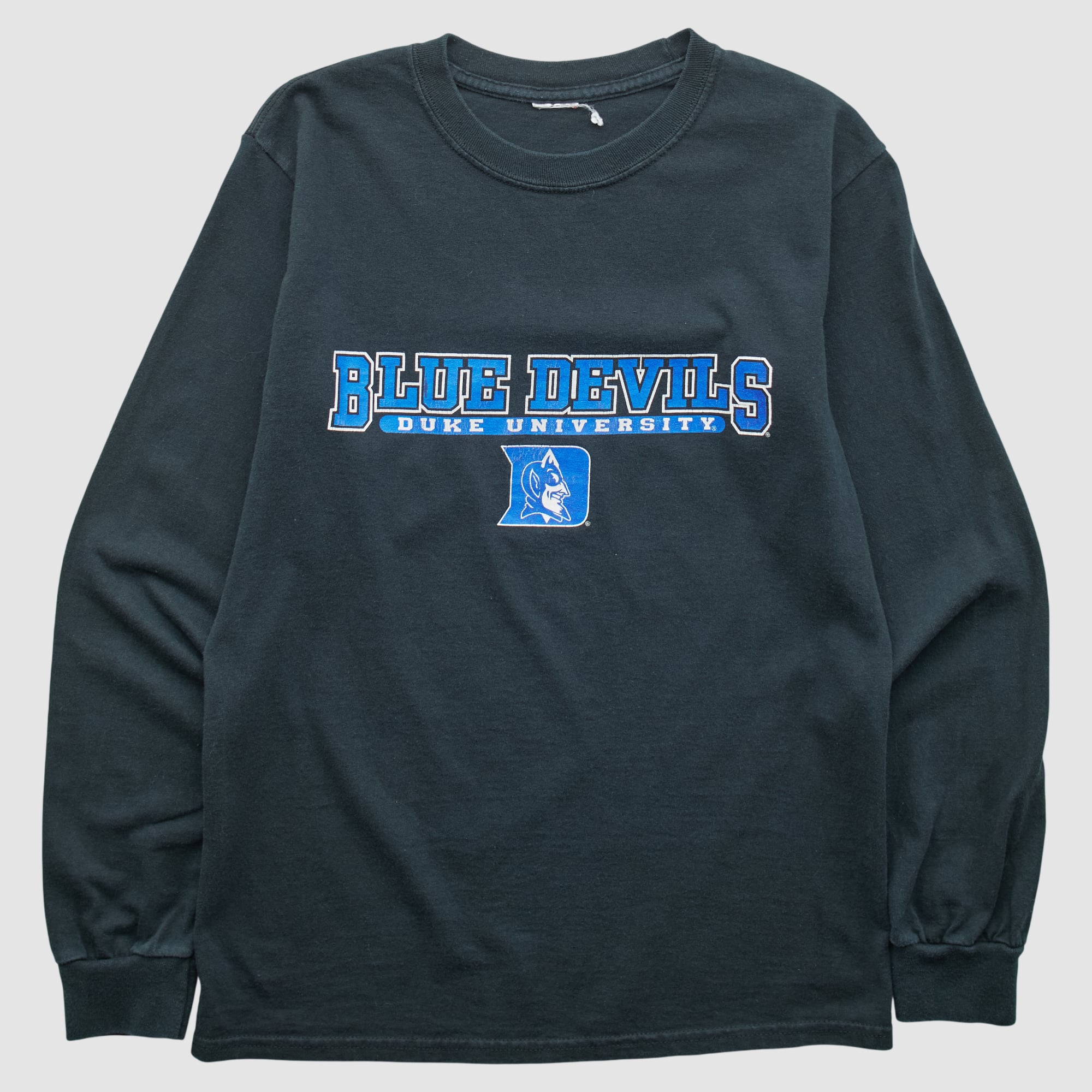 Duke Blue Devils 2000s Long Sleeve T-shirt - Black - XS