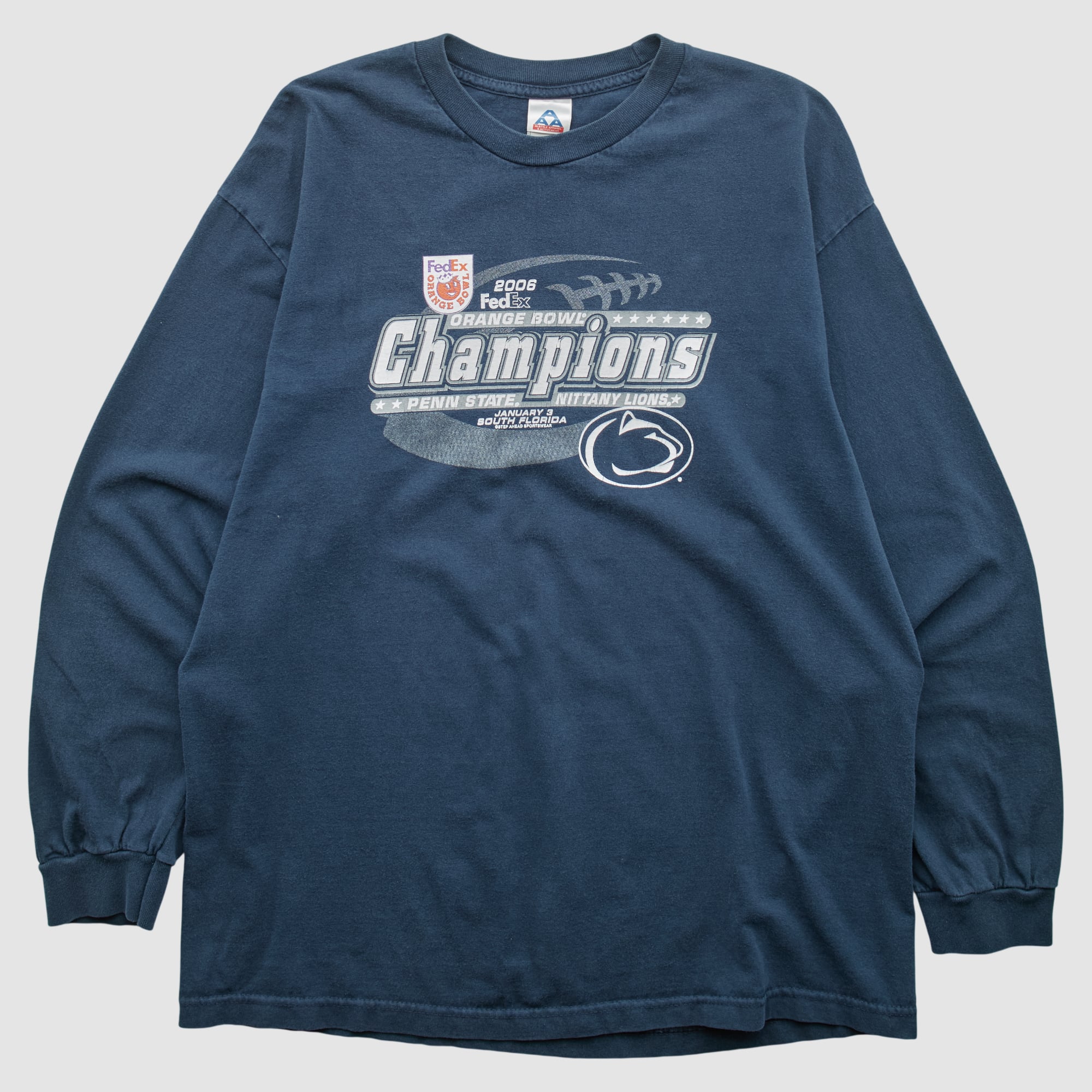 Penn State Nittany Lions Alstyle 2006 Long Sleeve T-shirt - Navy - L