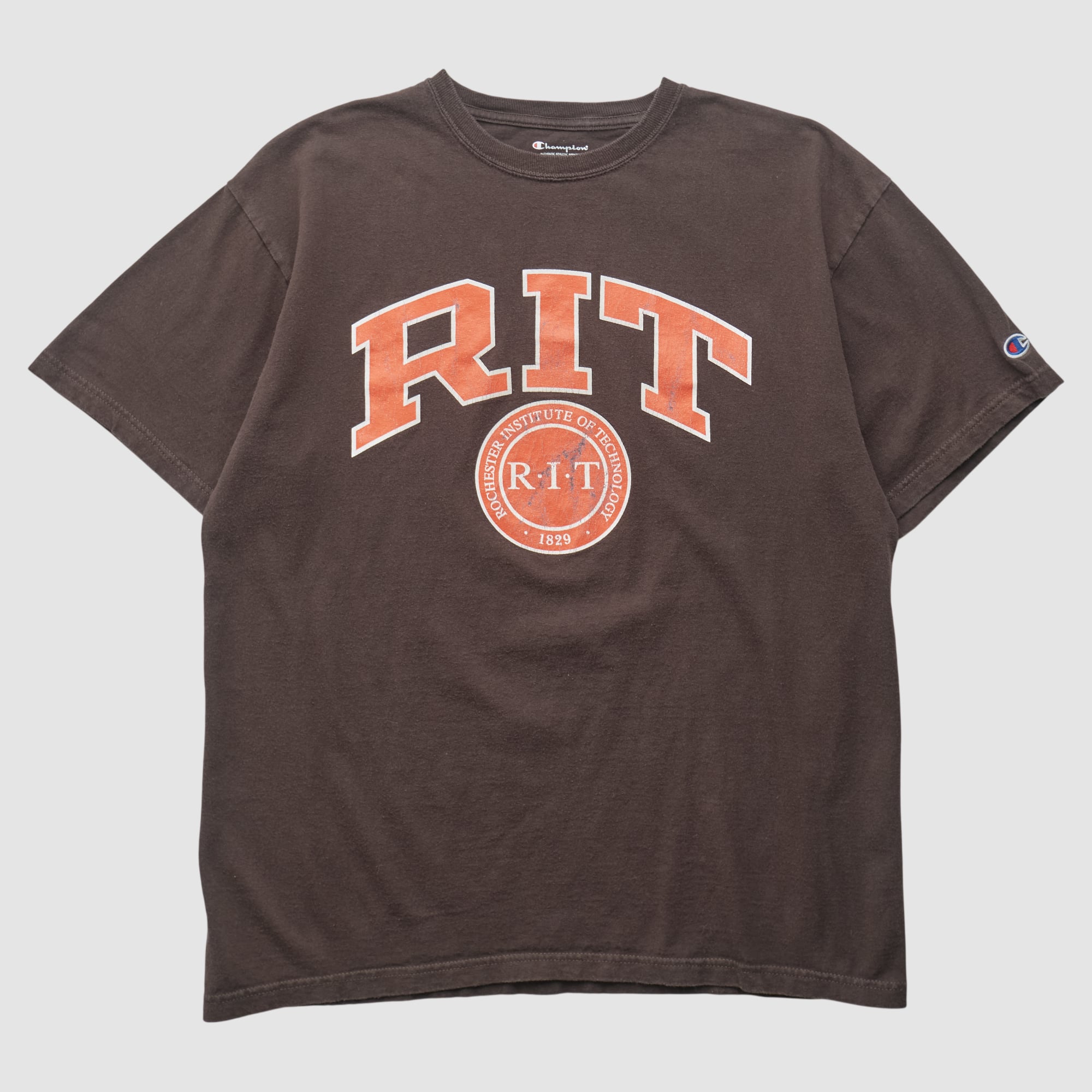 Rochester Institute of Technology Tigers Champion 2010s T-shirt - Brown - M