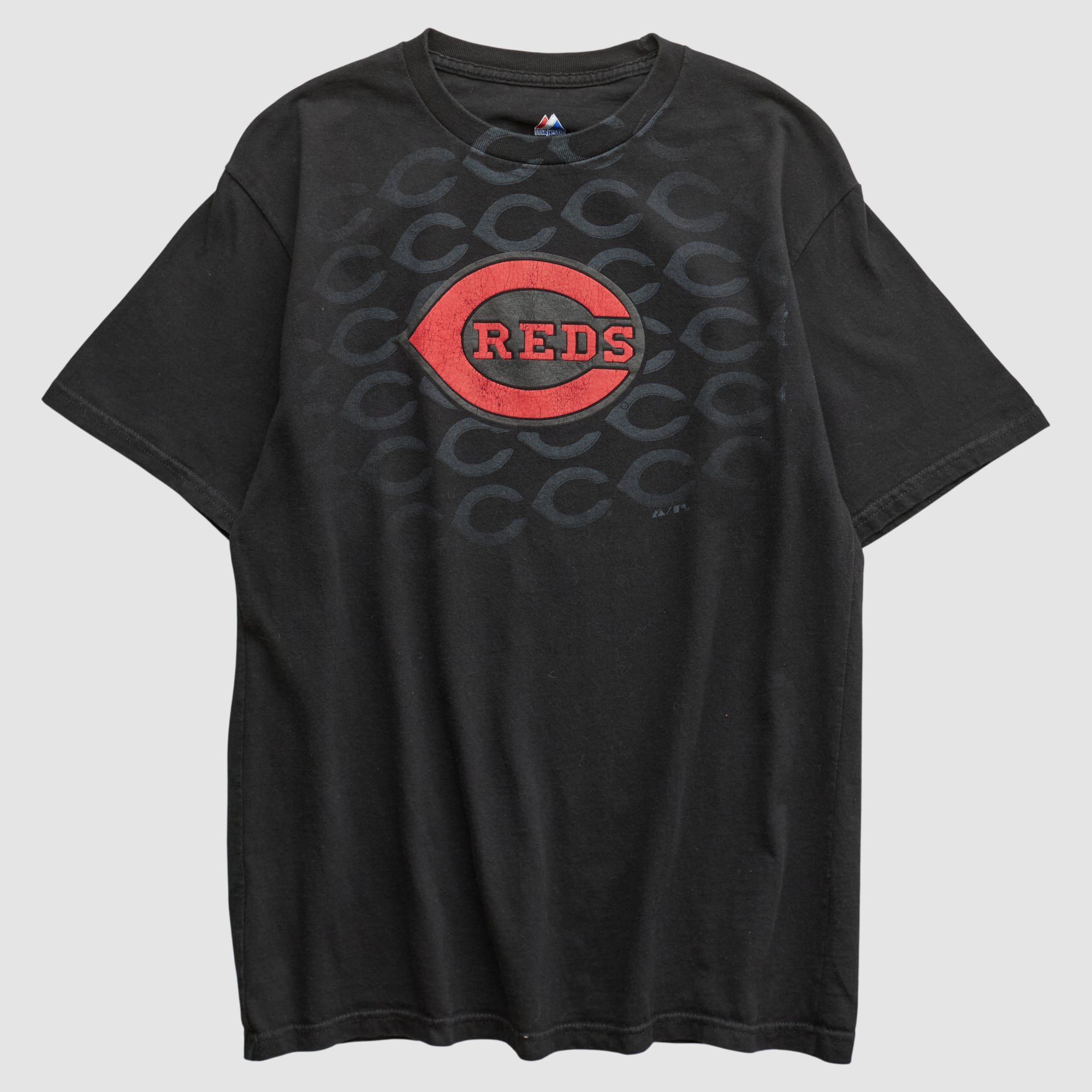 Cincinnati Reds Majestic 2010s T-shirt - Black - S