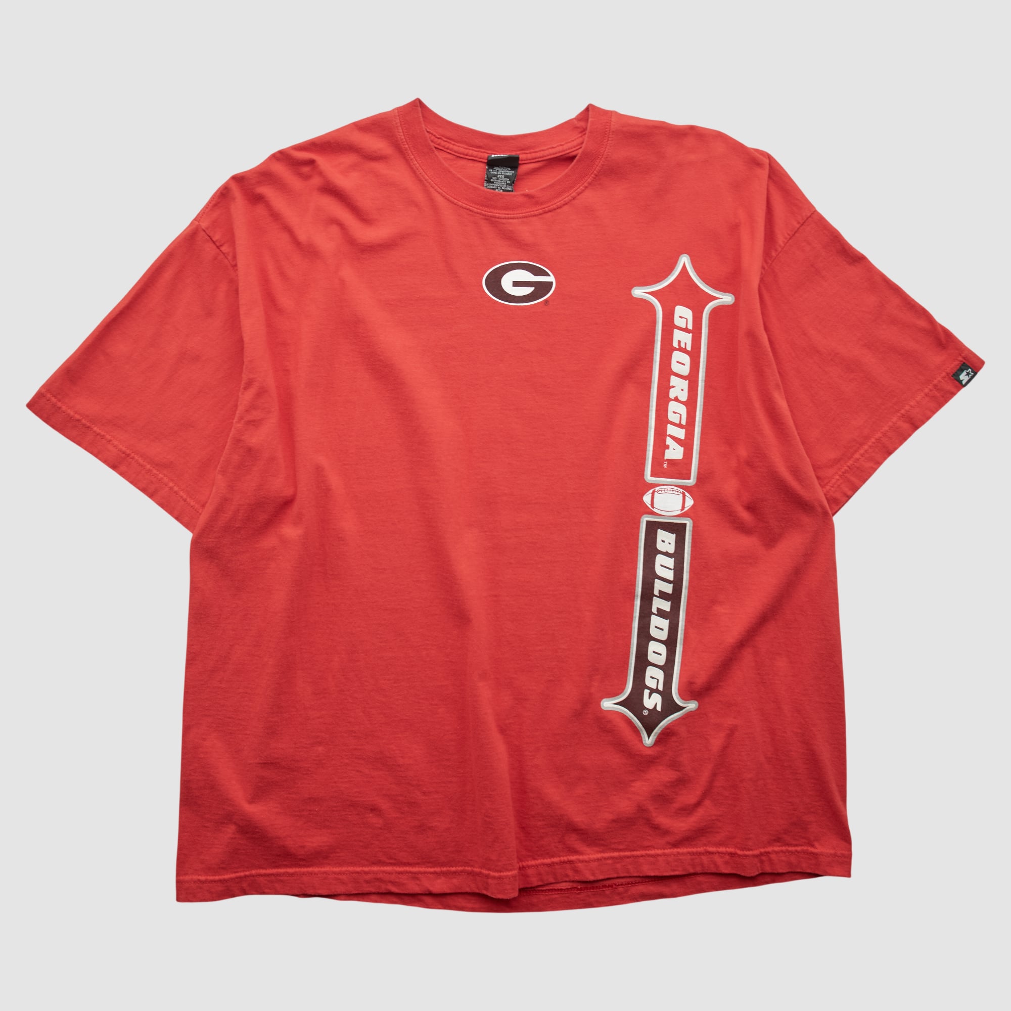 Georgia Bulldogs Starter 2000s T-shirt - Red - 2XL