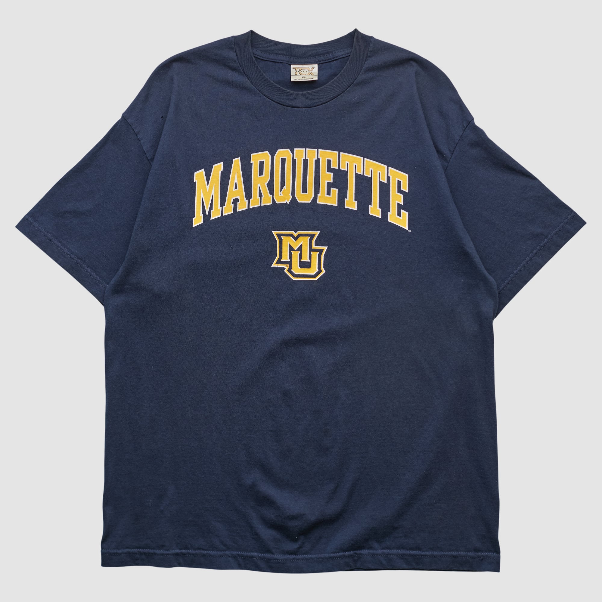 Marquette Golden Eagles Cotton Exchange 2000s T-shirt - Navy - L