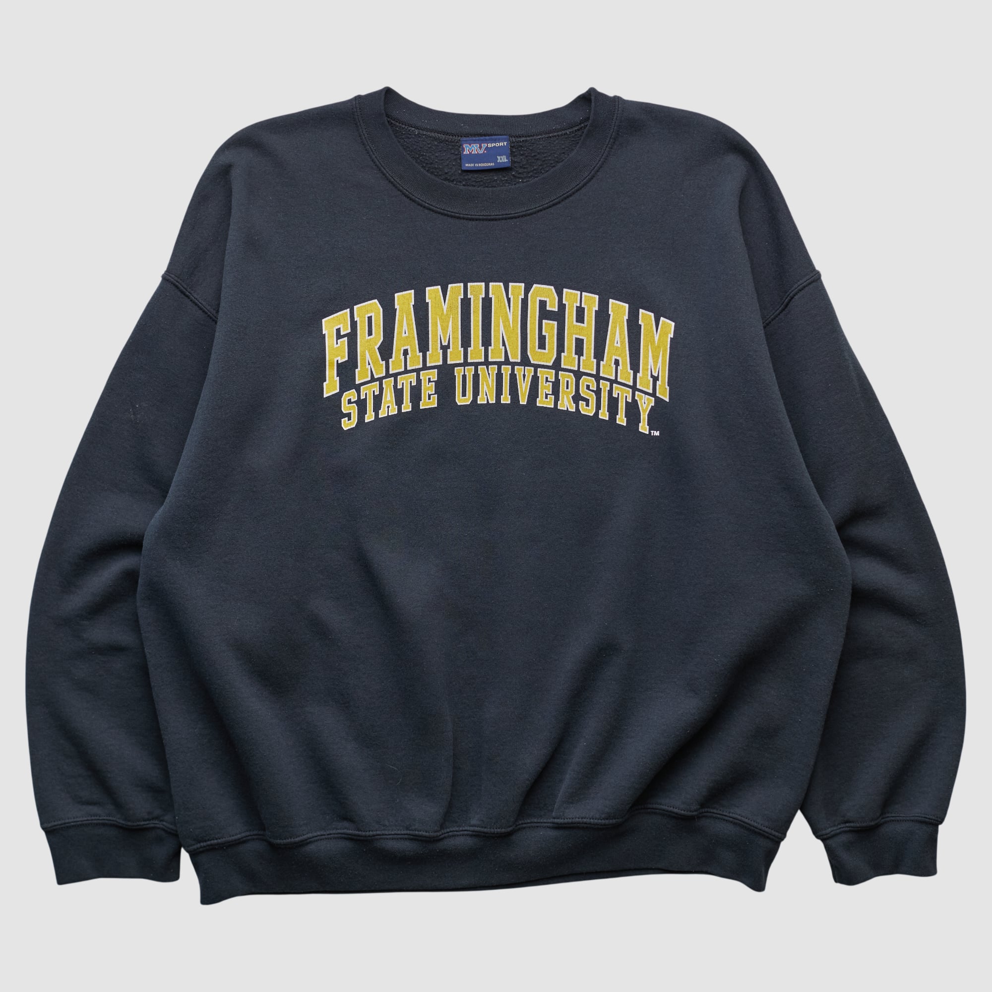 Framingham State Rams MV Sport 2000s Pullover Sweatshirt - Black - XL