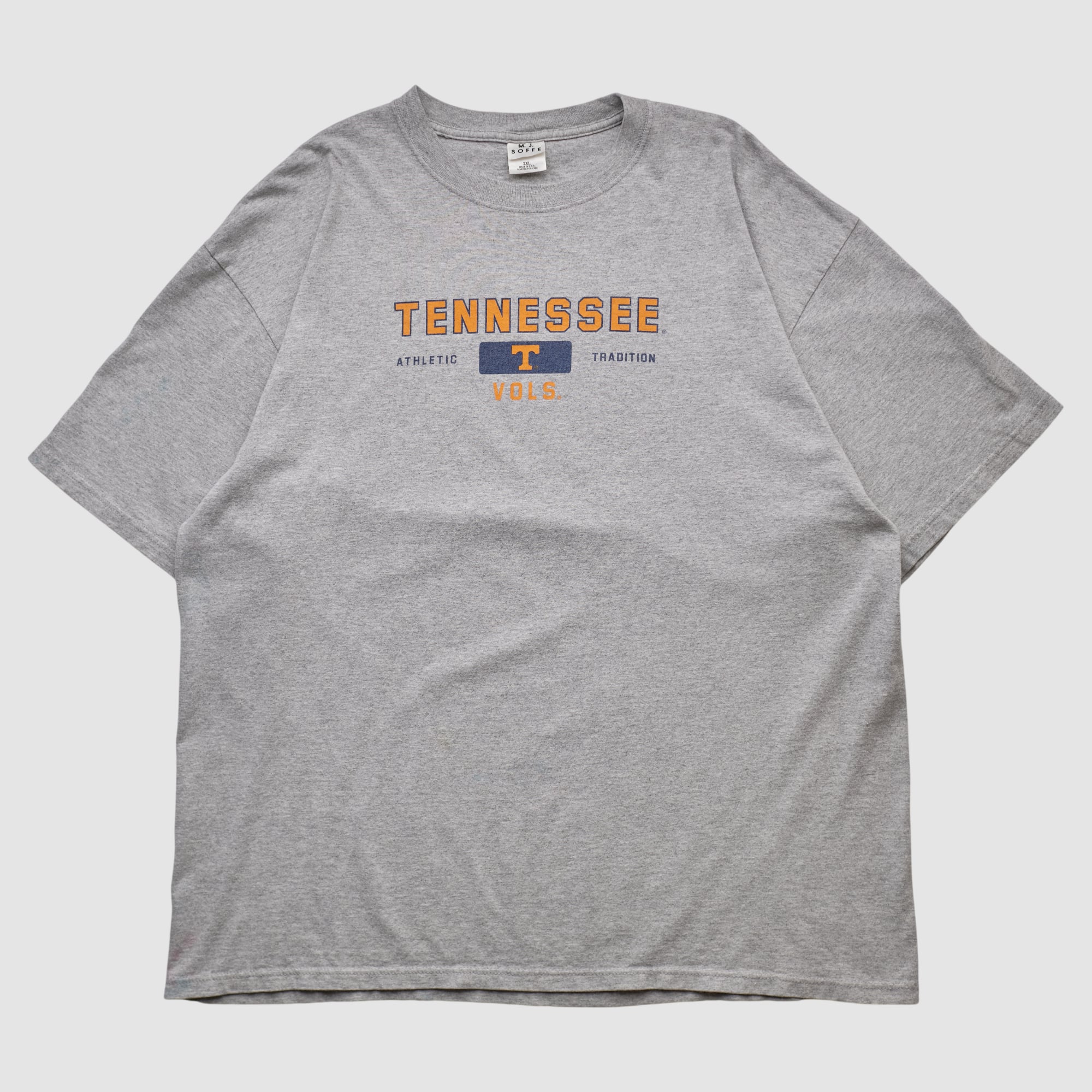 Tennessee Volunteers Soffe 2000s T-shirt - Heather Gray - 2XL