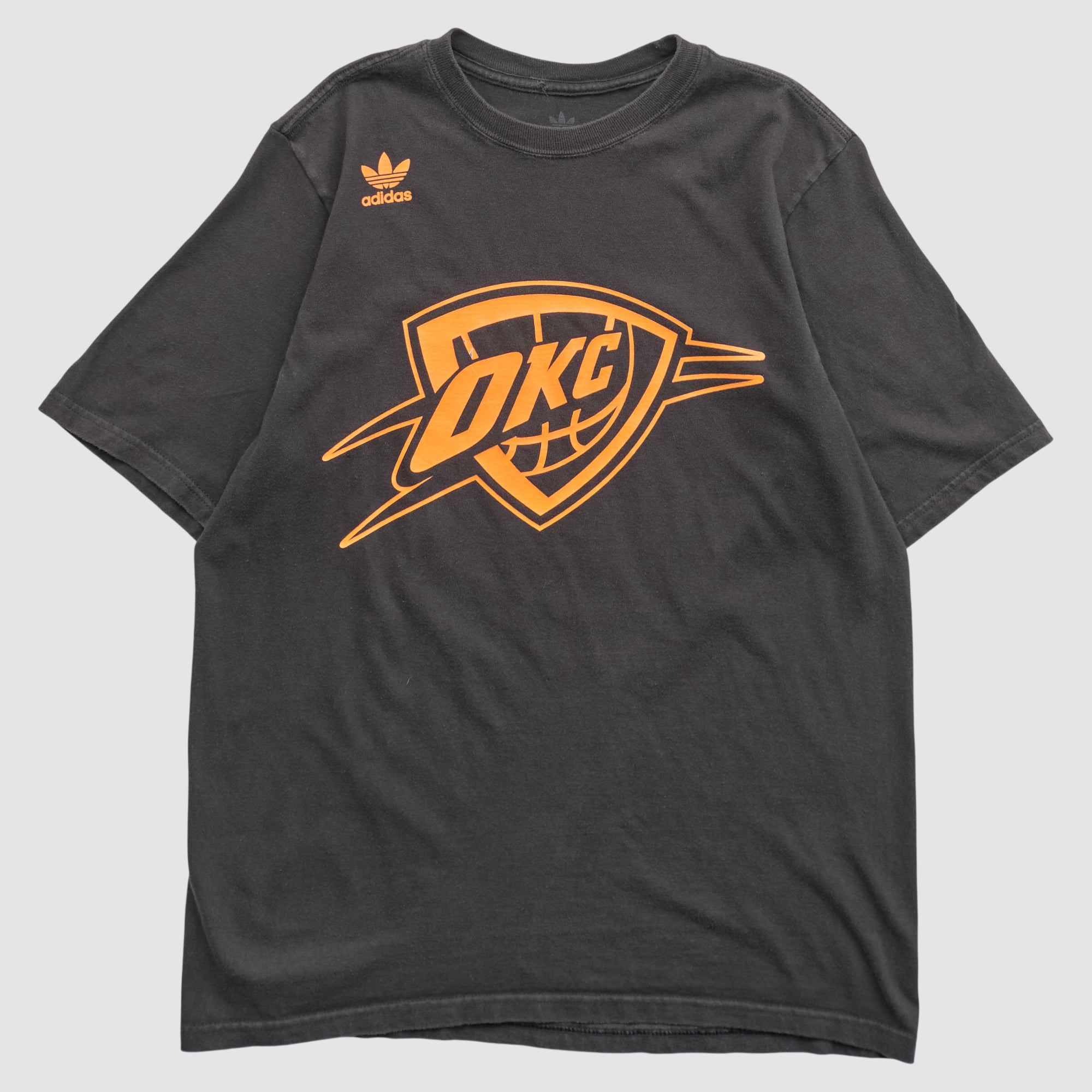 Oklahoma City Thunder Adidas 2010s T-shirt - Black - S