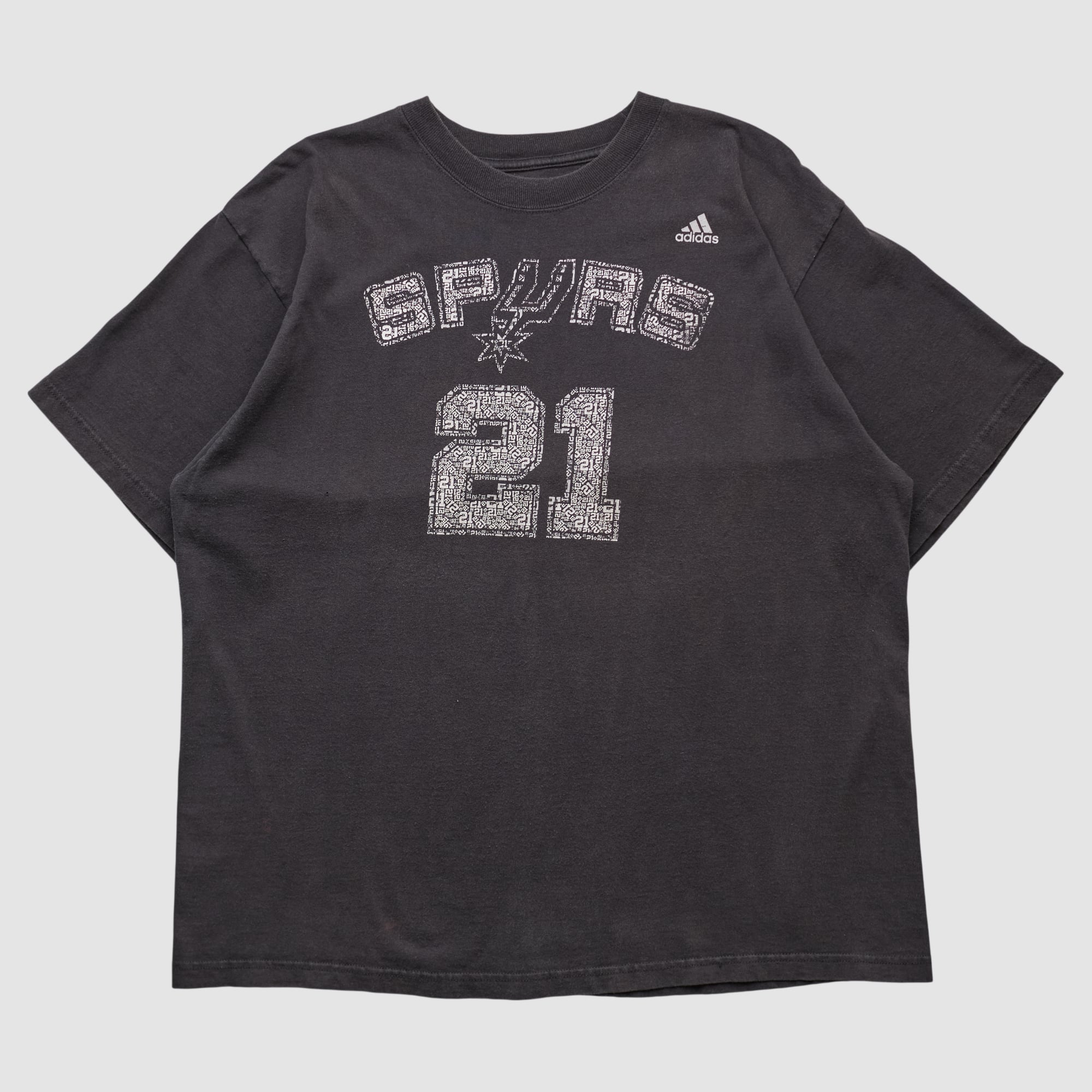 San Antonio Spurs Adidas 2010s T-shirt - Black - XL