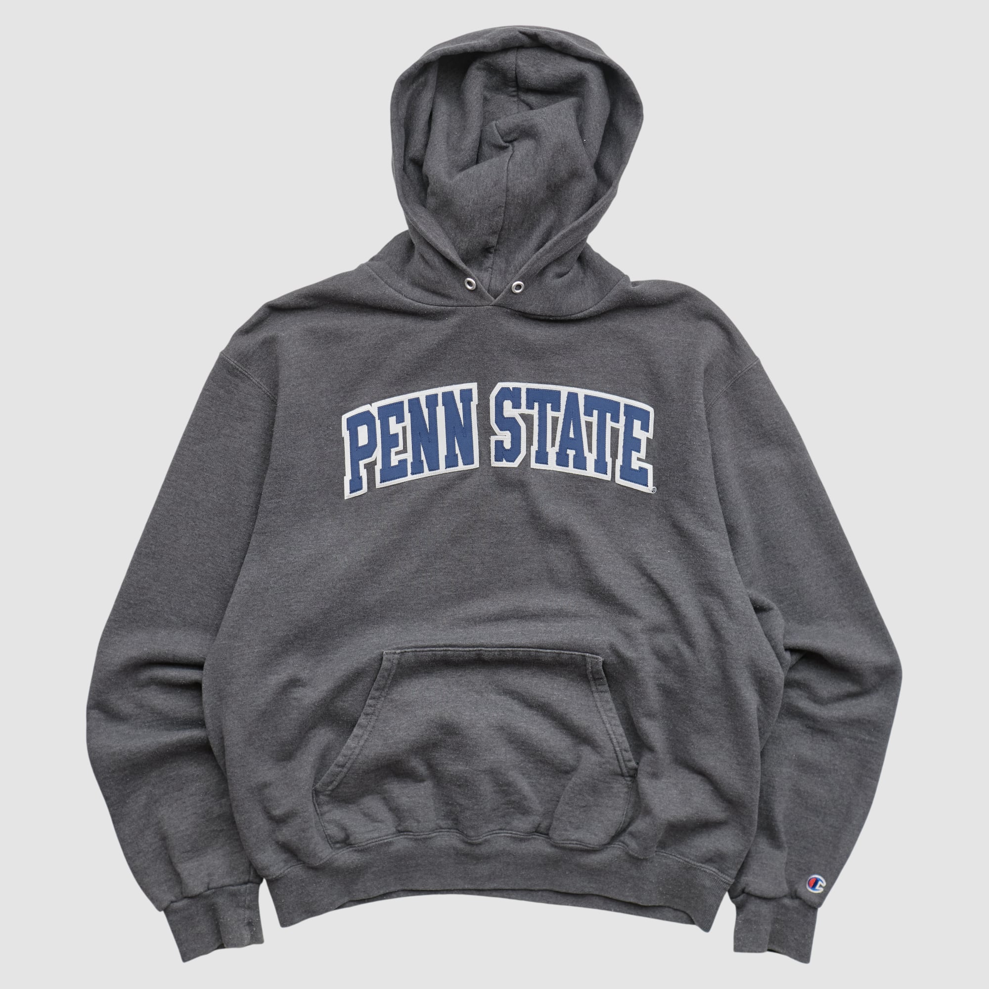 Penn State Nittany Lions Champion 2000s Hooded Pullover Sweatshirt - Charcoal - S