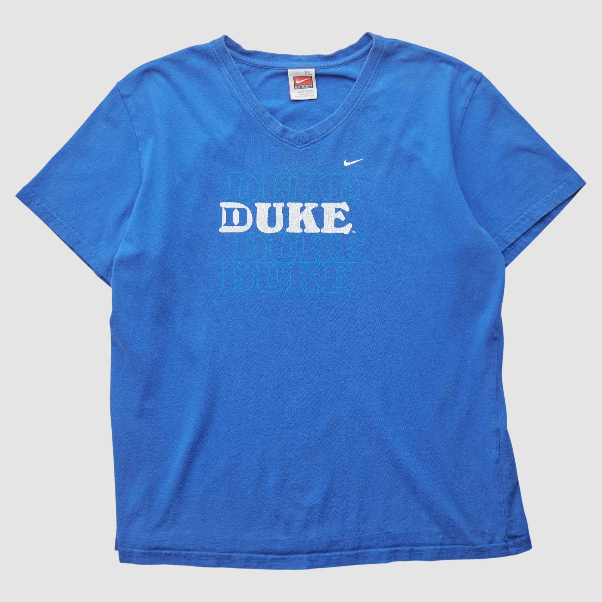 Duke Blue Devils Nike 2000s T-shirt - Blue - XL
