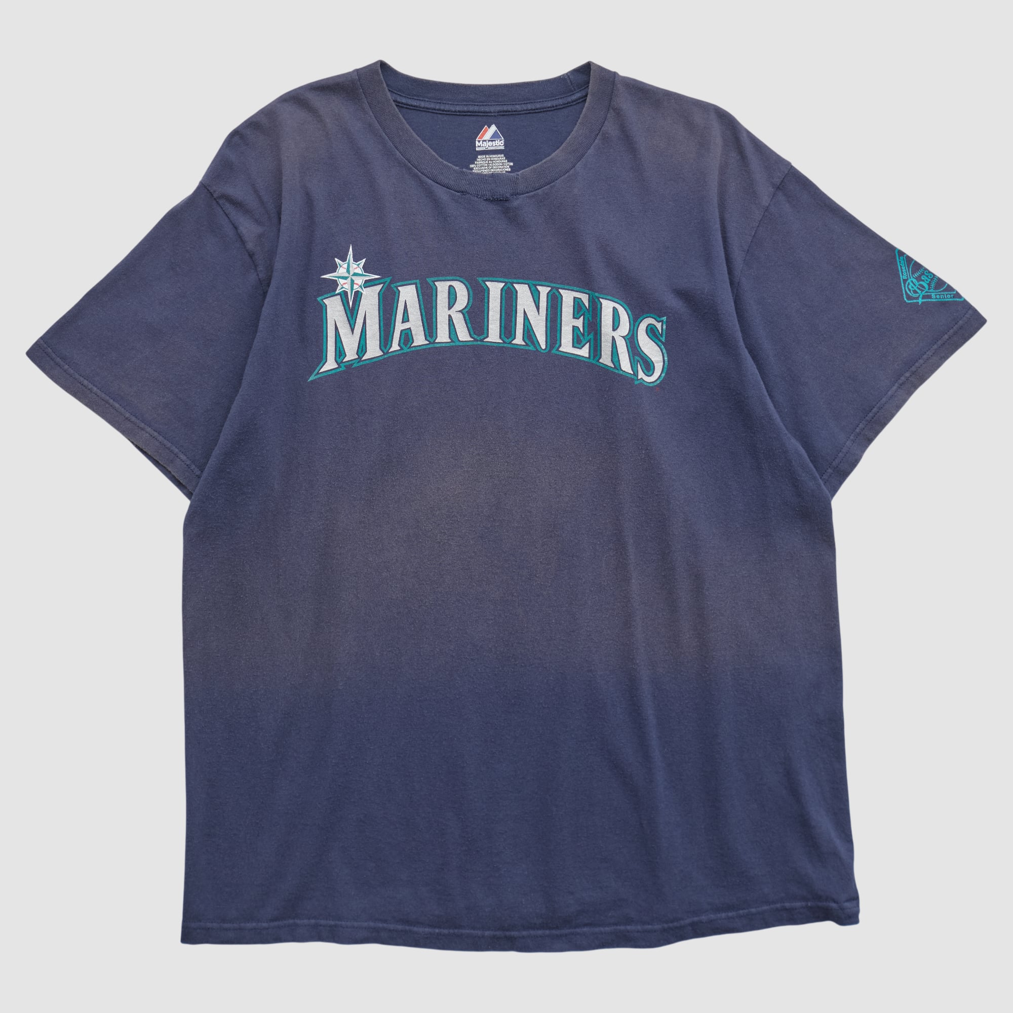 Seattle Mariners Majestic 2010s T-shirt - Navy - L