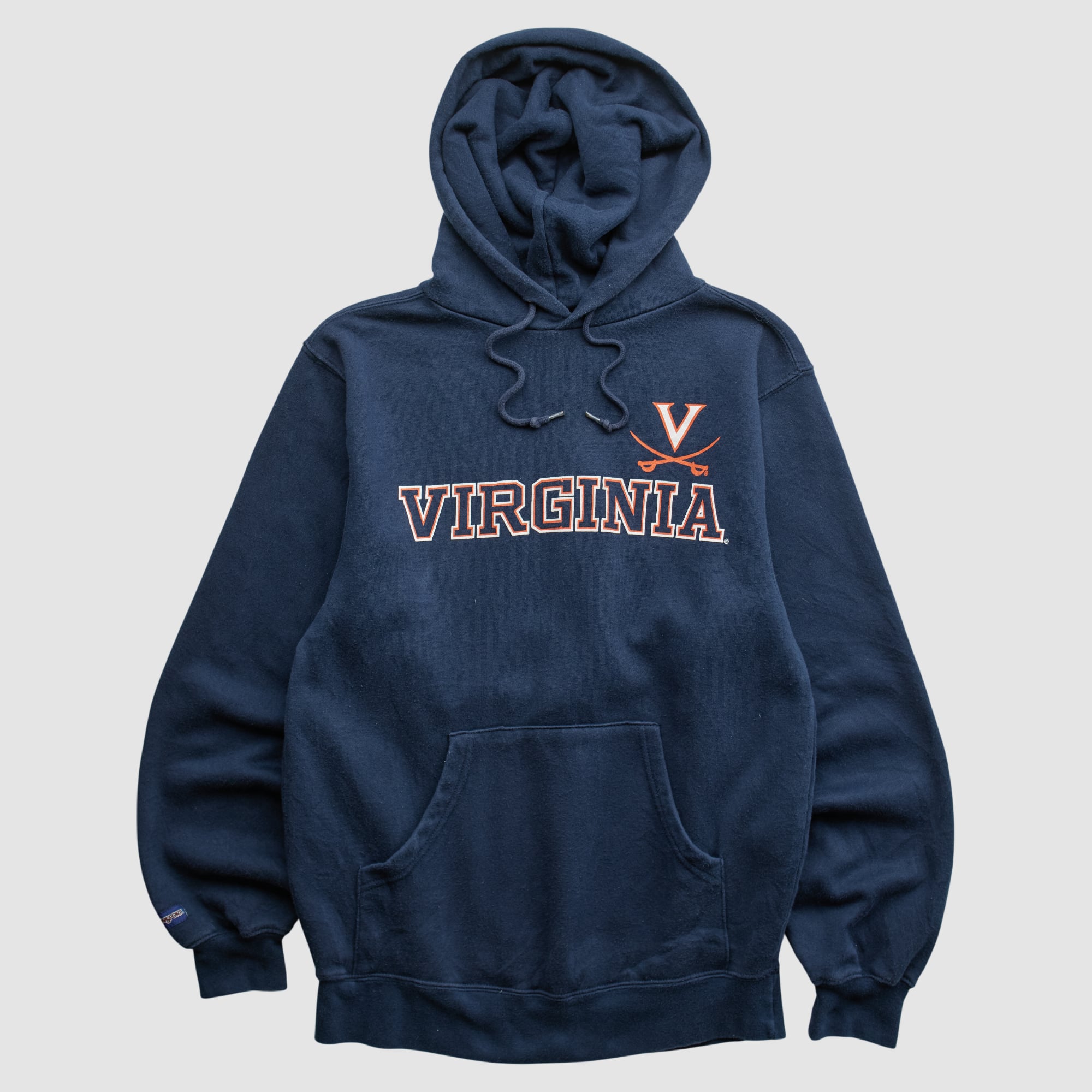Virginia Cavaliers Jansport 2000s Hooded Pullover Sweatshirt - Navy - XS