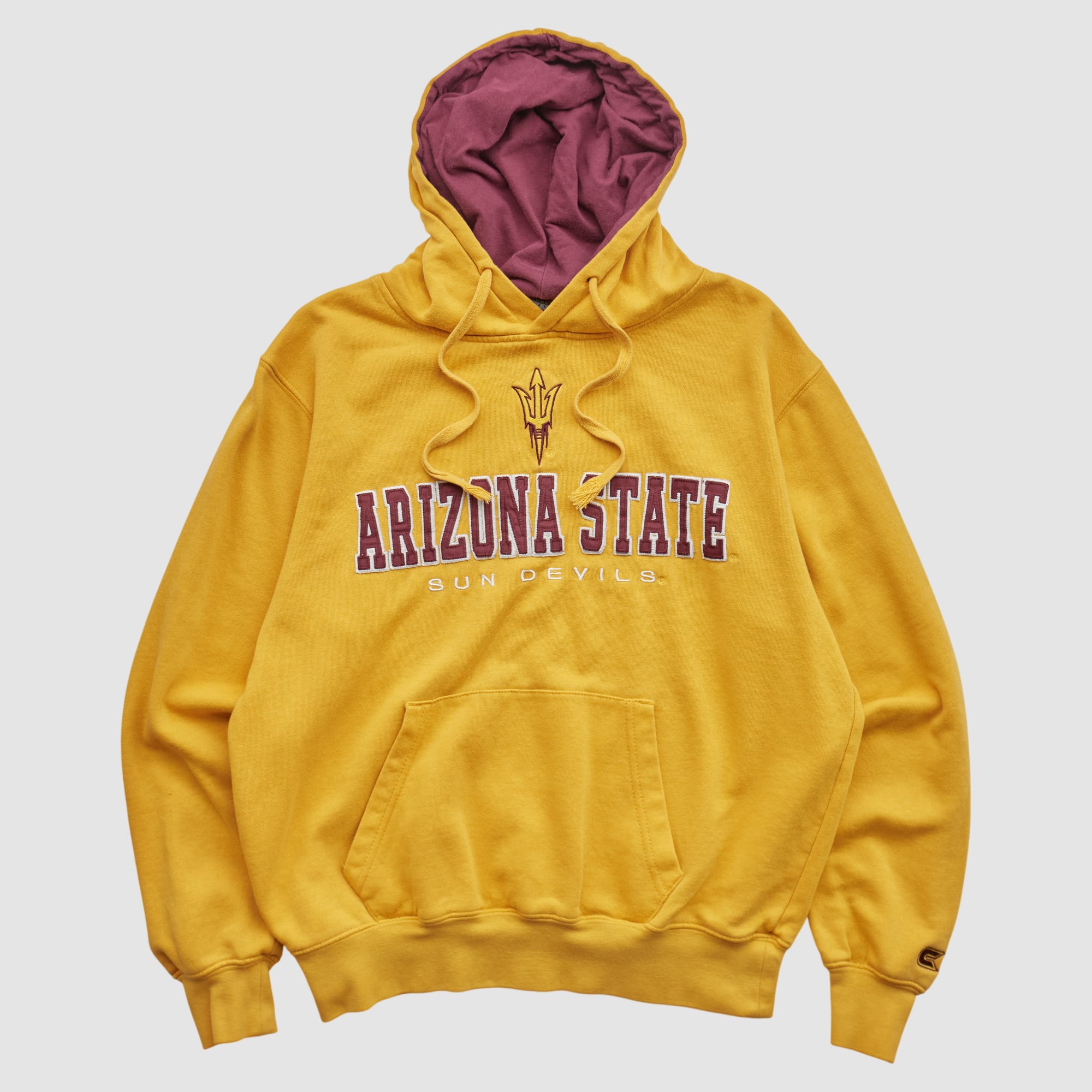 Arizona State Sun Devils Colosseum 2010s Hooded Pullover Sweatshirt - Yellow - S