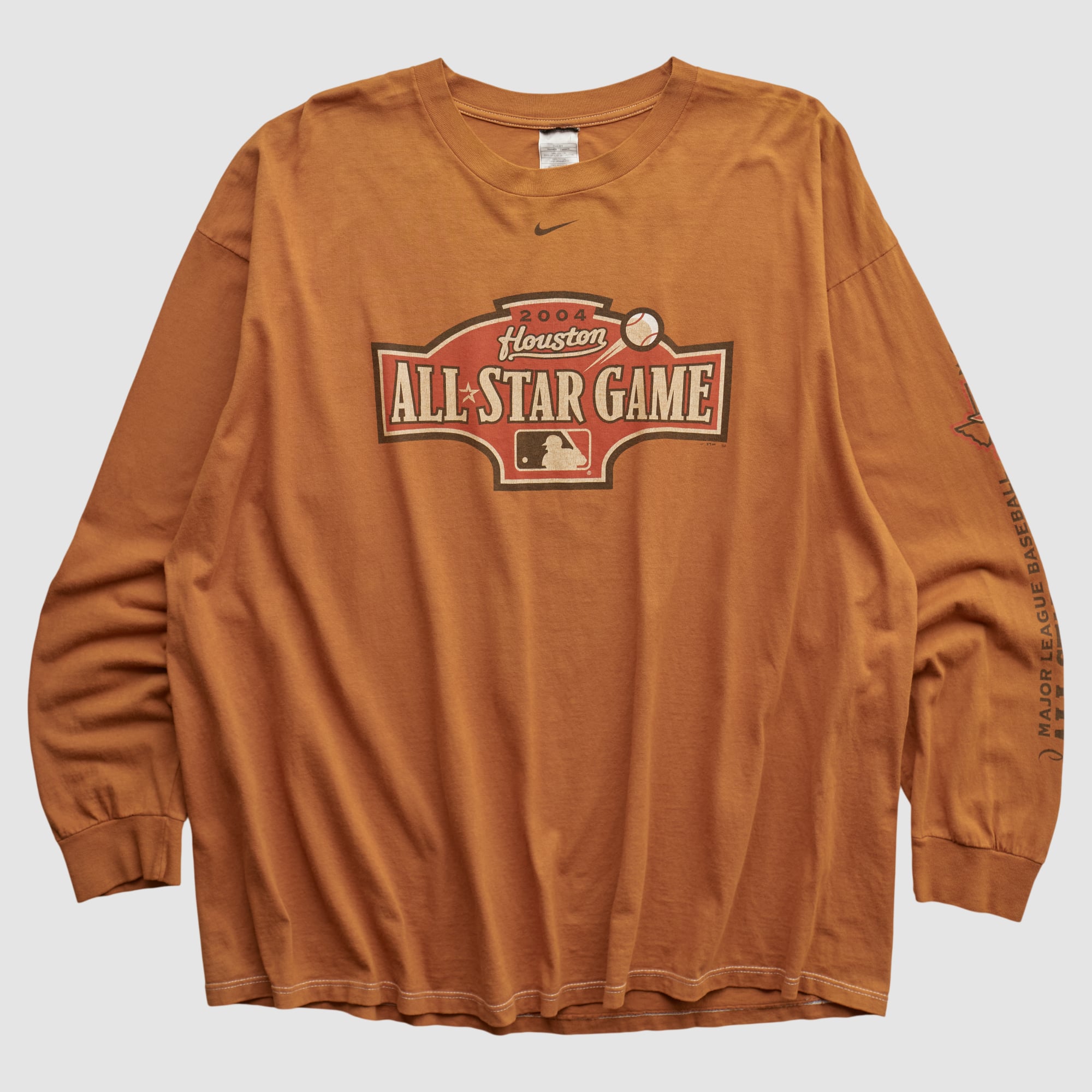 All-Star Game 2004 Long Sleeve T-shirt - Clay - 3XL