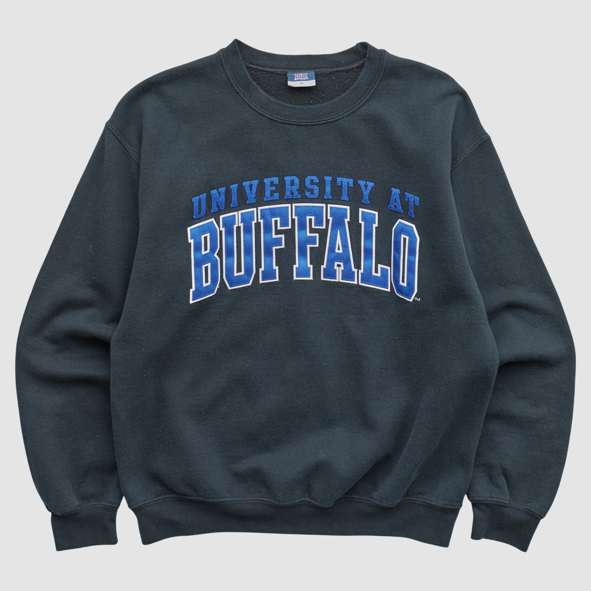 Buffalo Bulls MV Sport 2000s Pullover Sweatshirt - Black - S