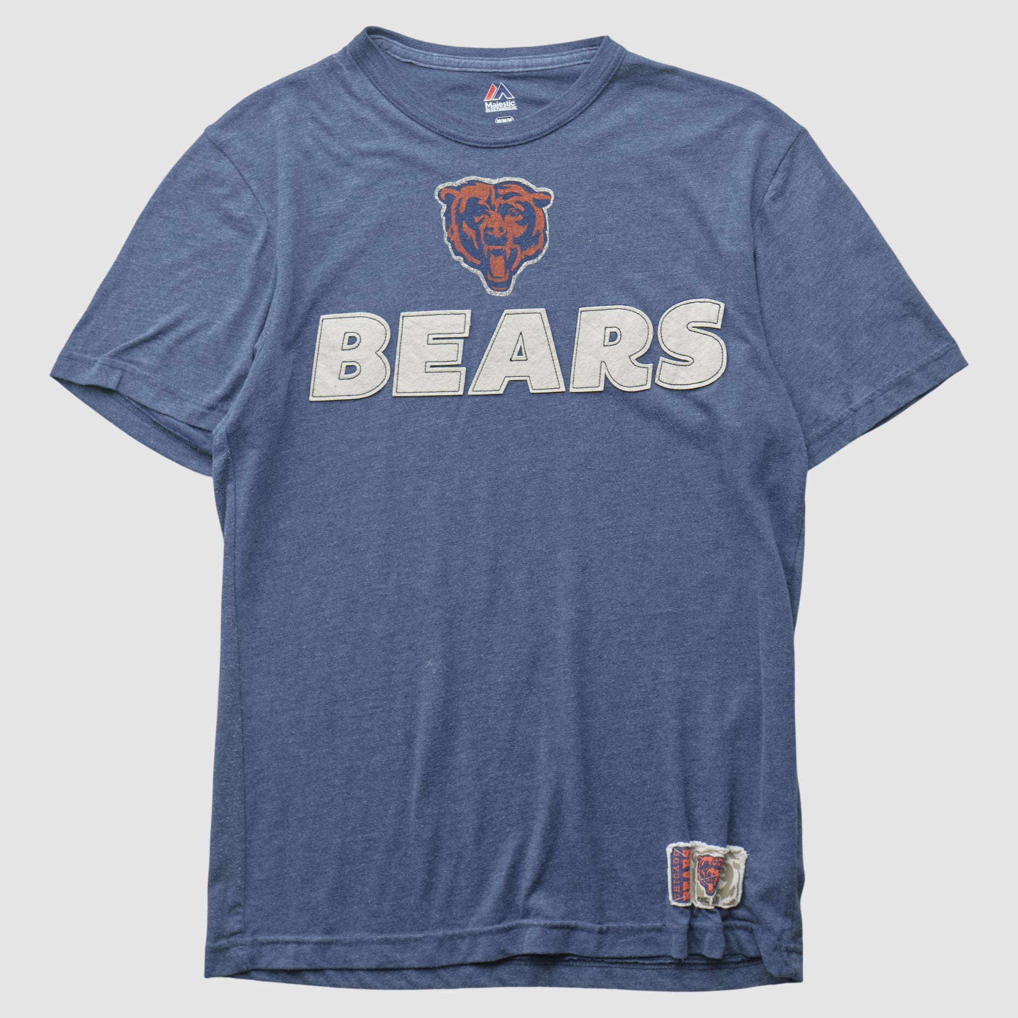 Chicago Bears Majestic 2010s T-shirt - Navy - XS