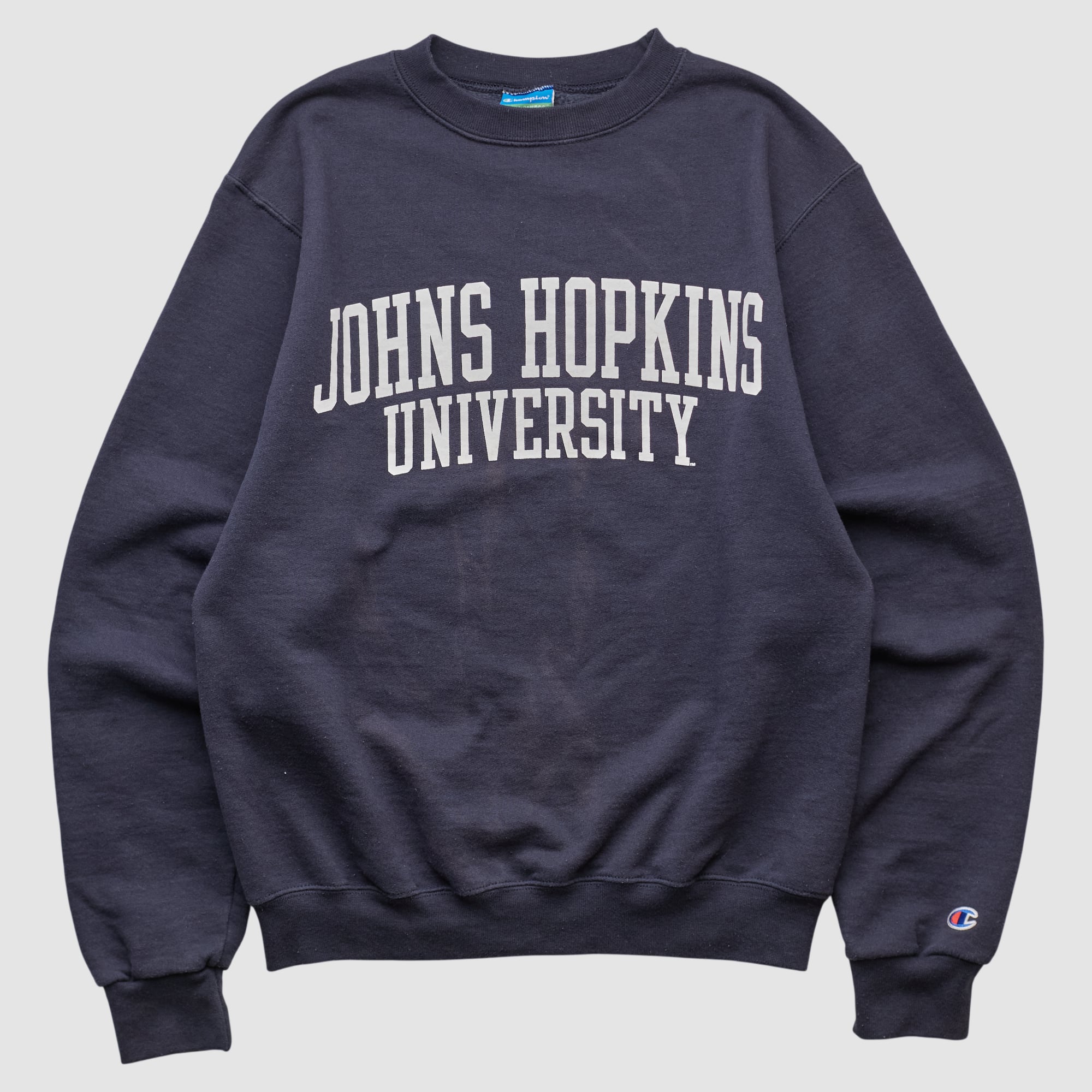 Johns Hopkins Blue Jays Champion 2010s Pullover Sweatshirt - Navy - XS