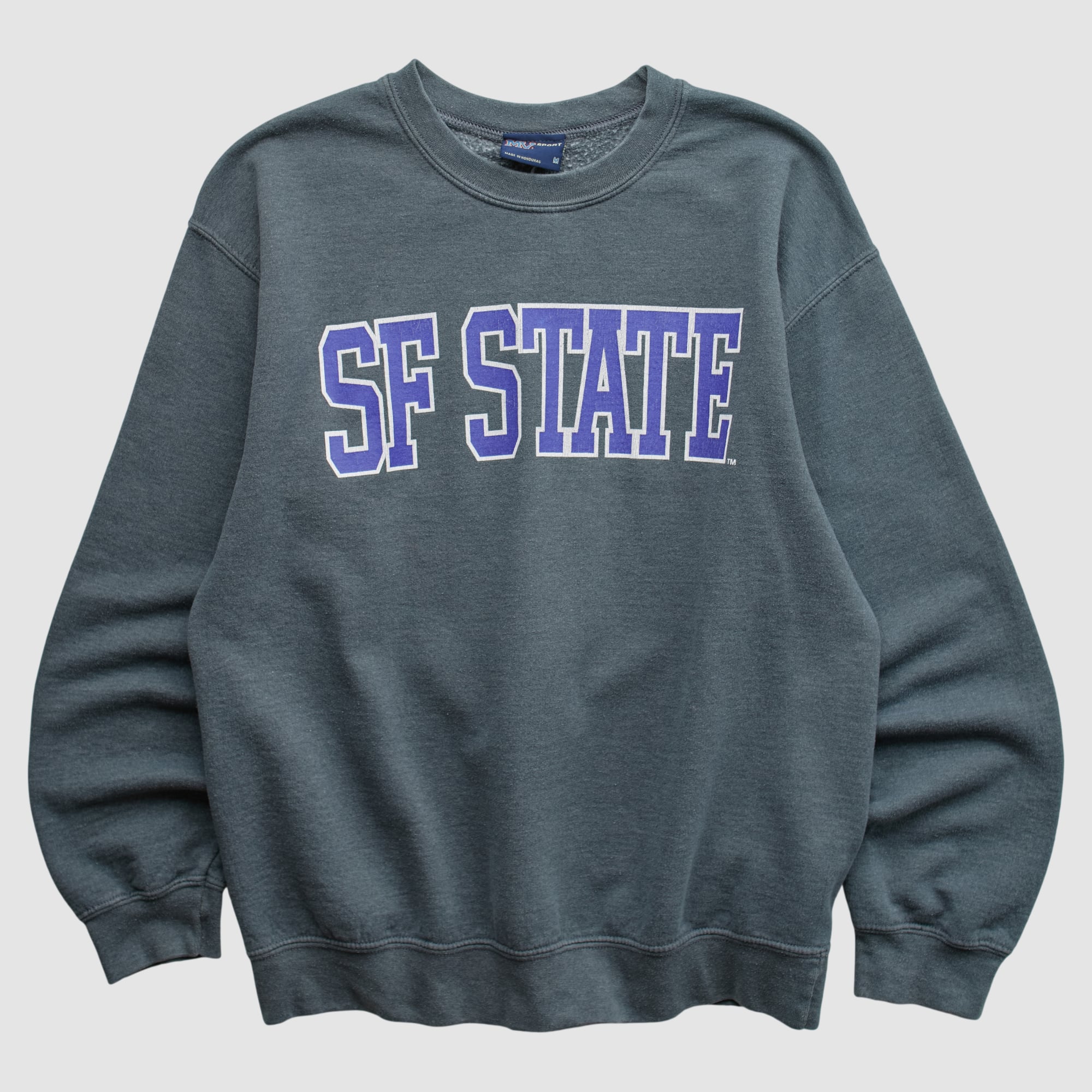 San Francisco State U Gators MV Sport 2010s Pullover Sweatshirt - Charcoal - S