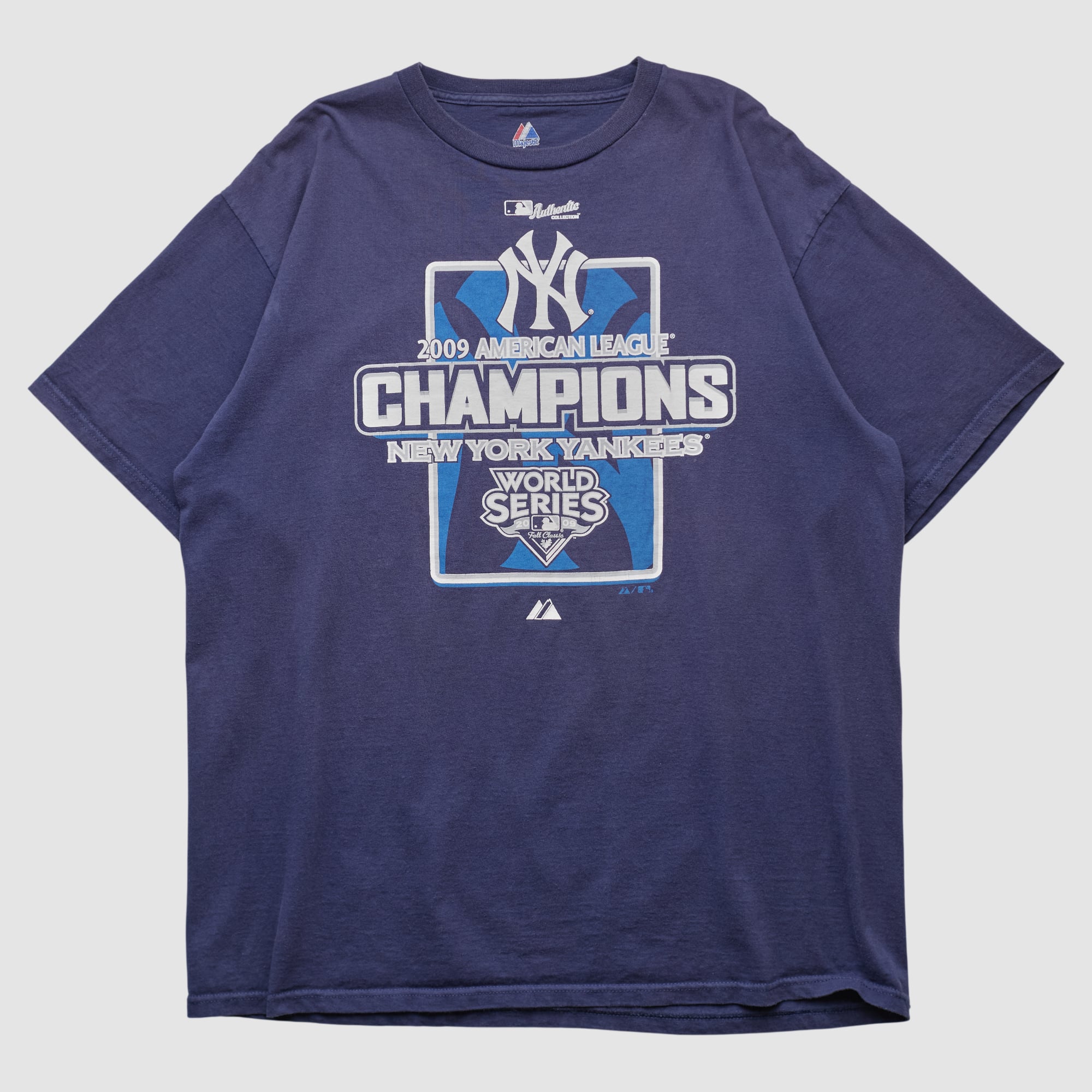 New York Yankees Majestic 2009 T-shirt - Navy - L