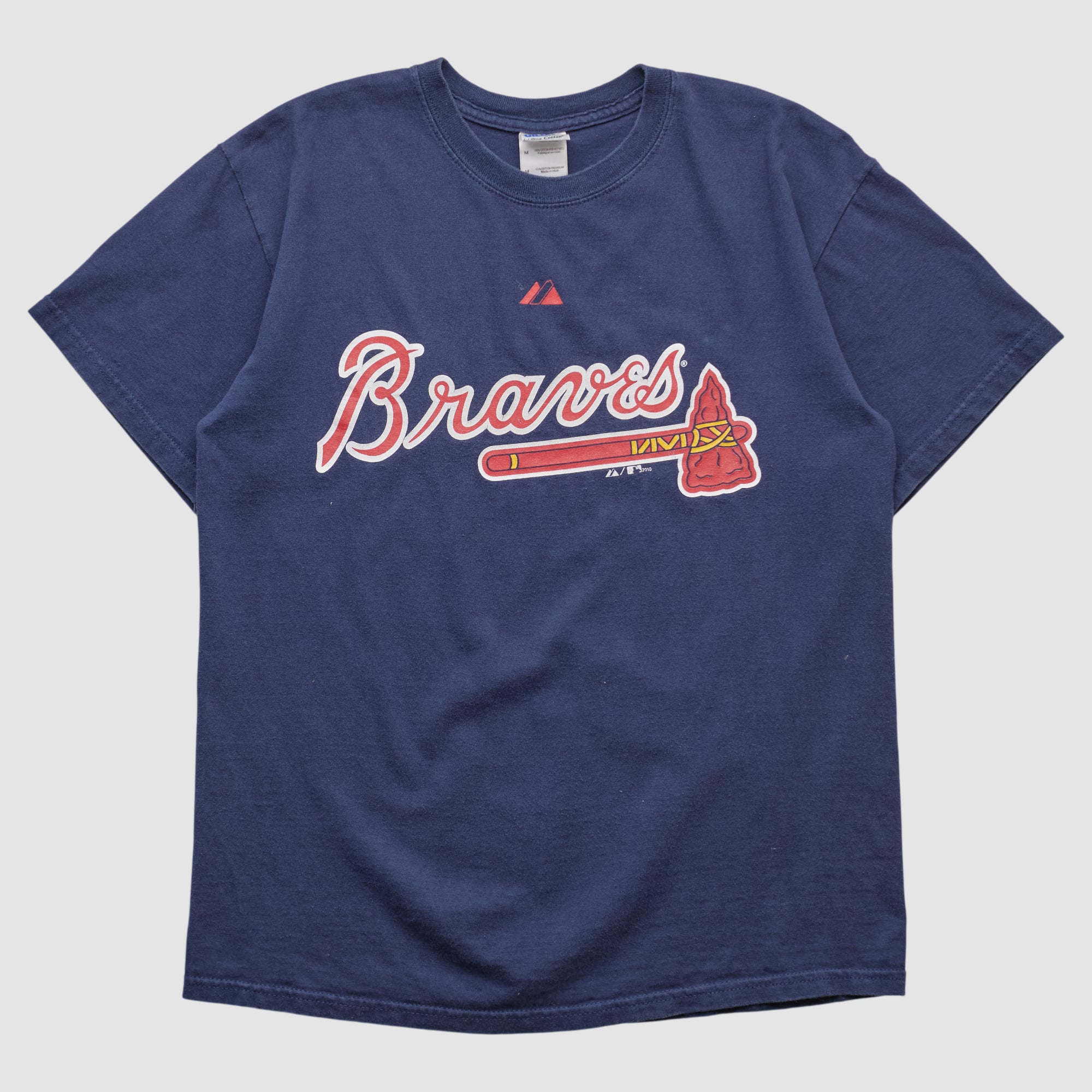 Atlanta Braves Gildan 2010s T-shirt - Navy - XS