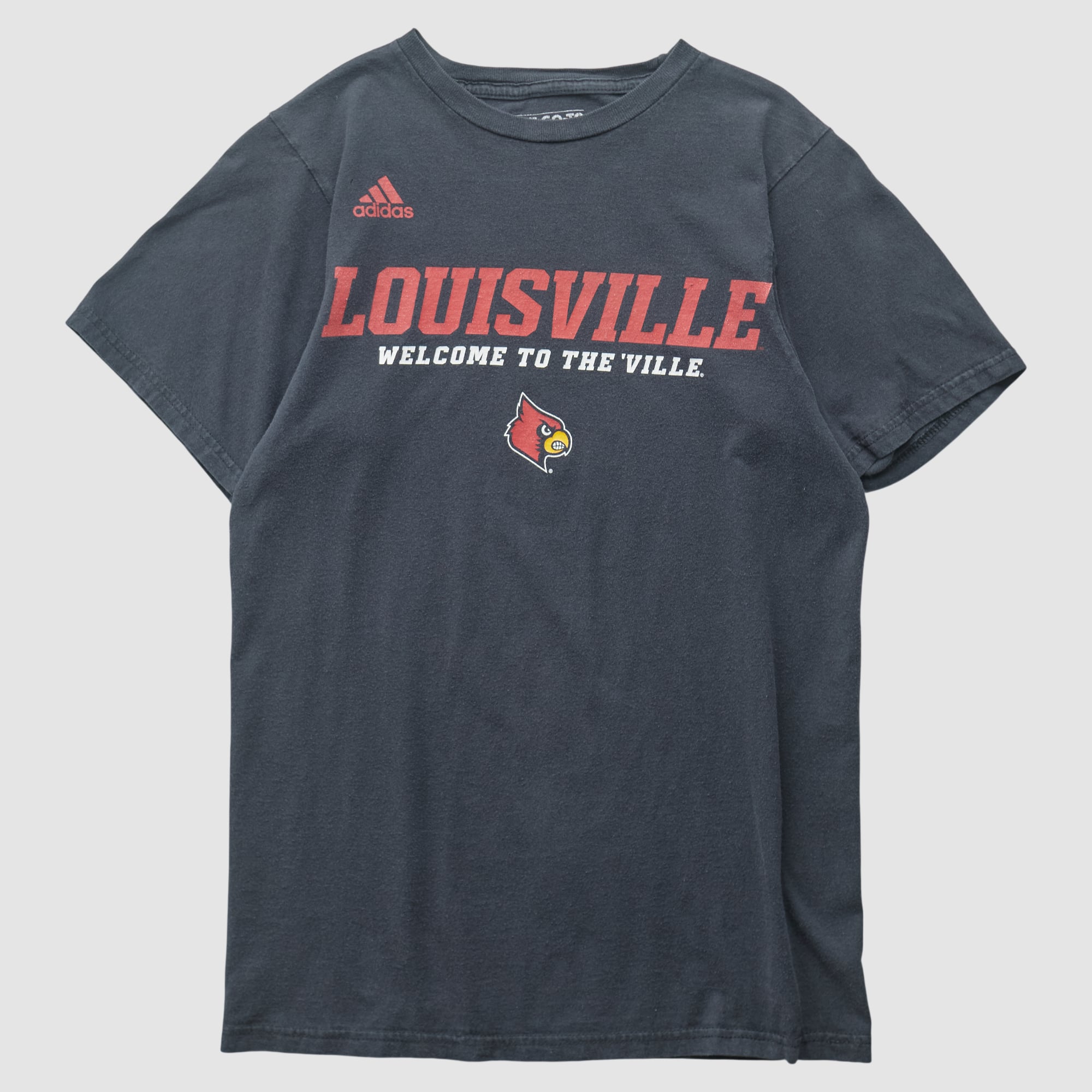 Louisville Cardinals Adidas 2010s T-shirt - Black - XS