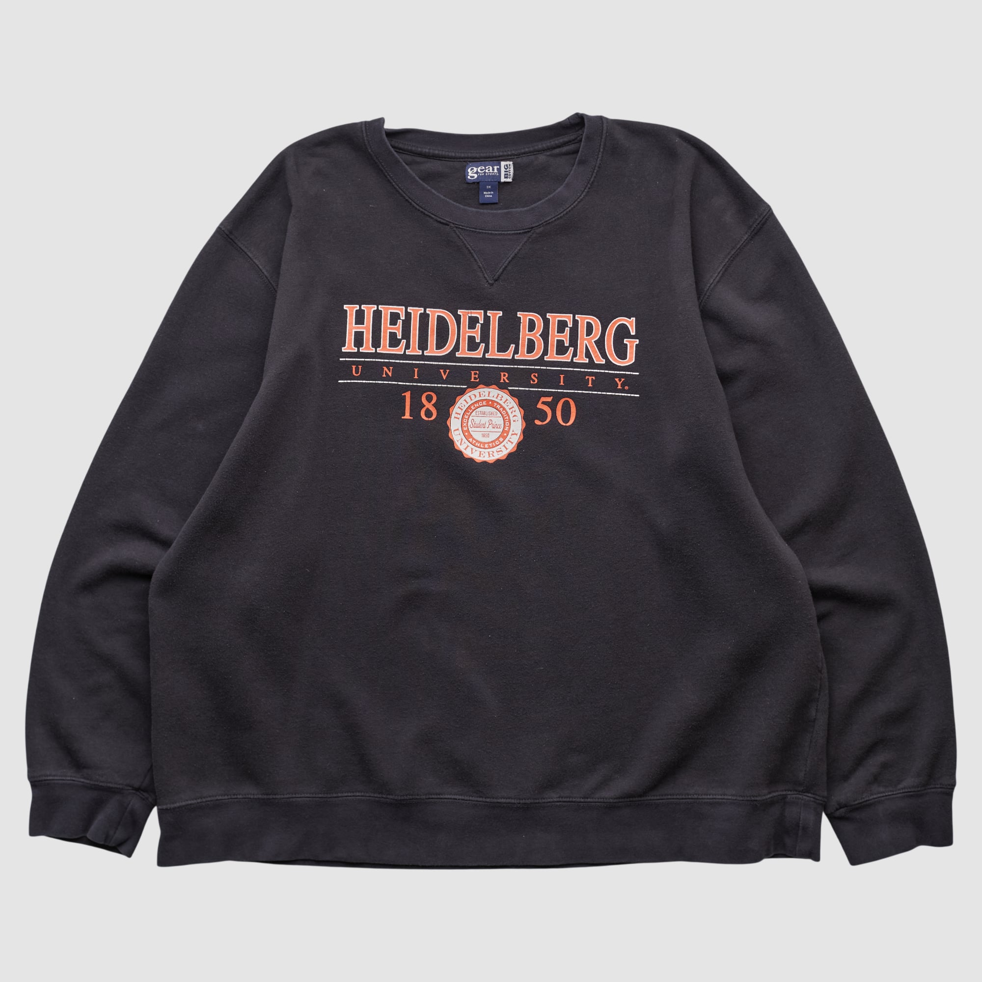 Heidelberg Student Princes Gear For Sports 2010s Pullover Sweatshirt - Black - XL