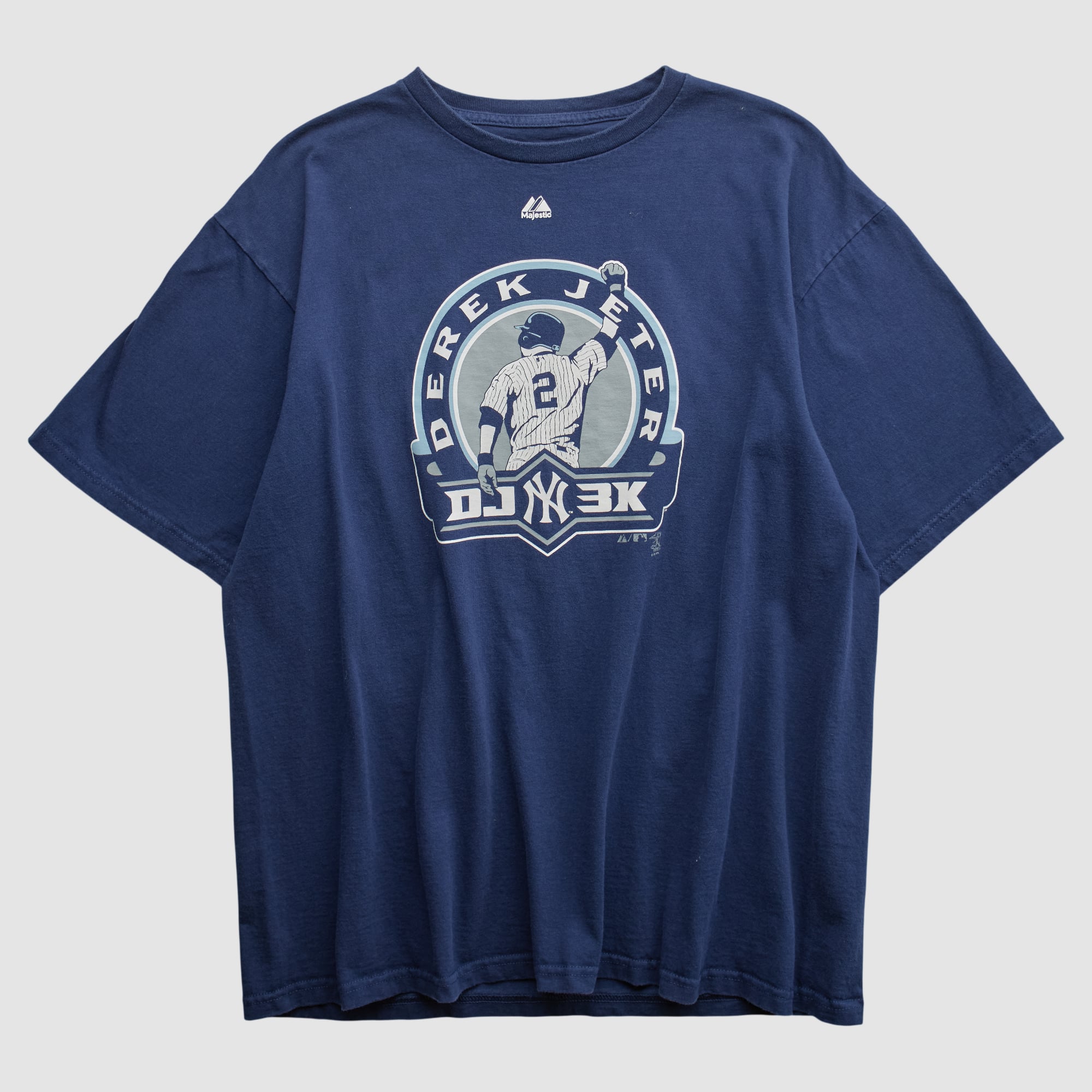 Derek Jeter Majestic 2010s T-shirt - Navy - 2XL
