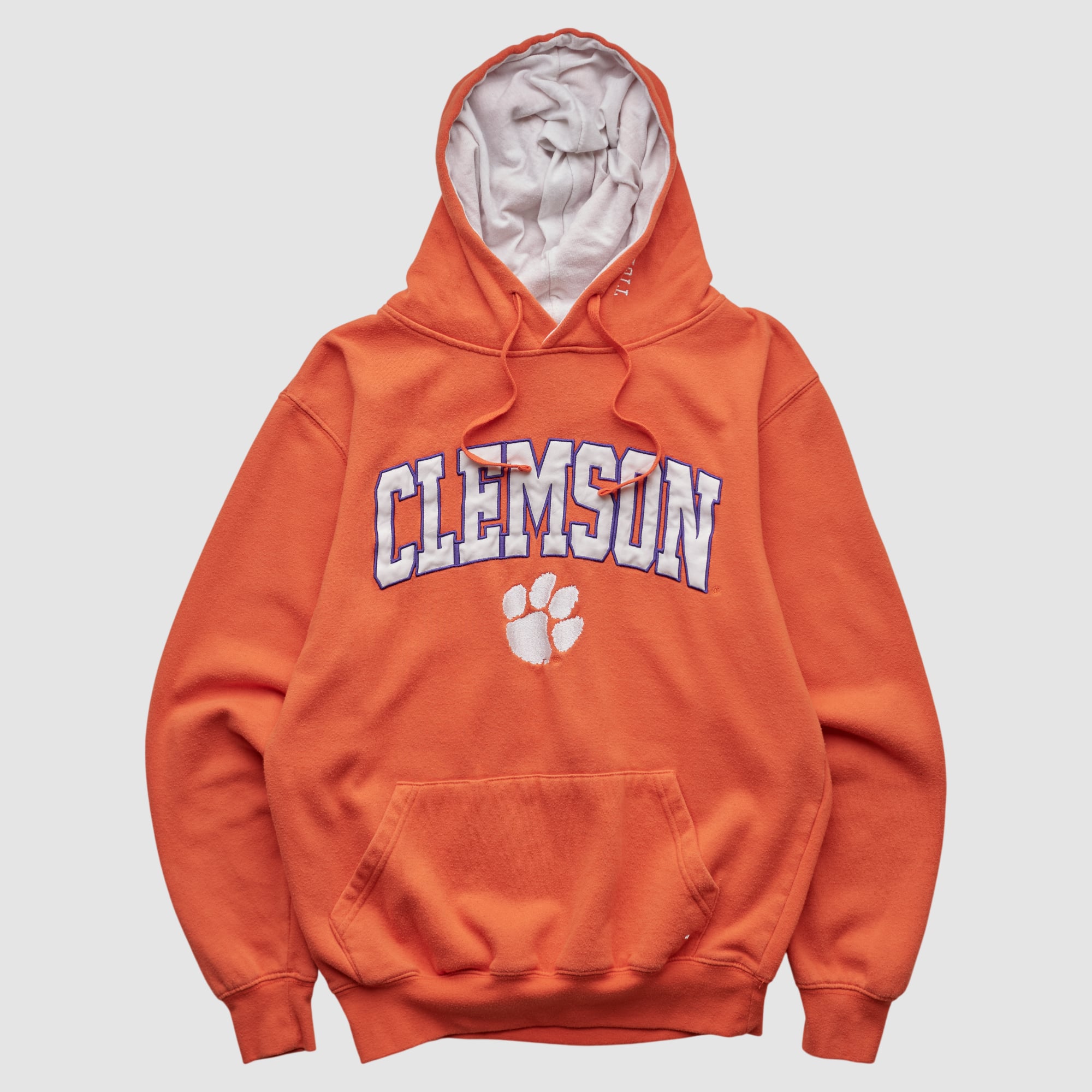 Clemson Tigers Colosseum 2010s Hooded Pullover Sweatshirt - Orange - S
