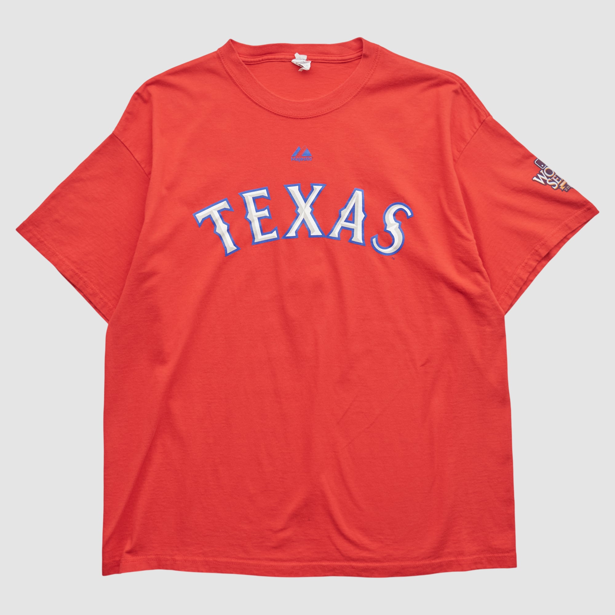Texas Rangers Majestic 2010 T-shirt - Red - L