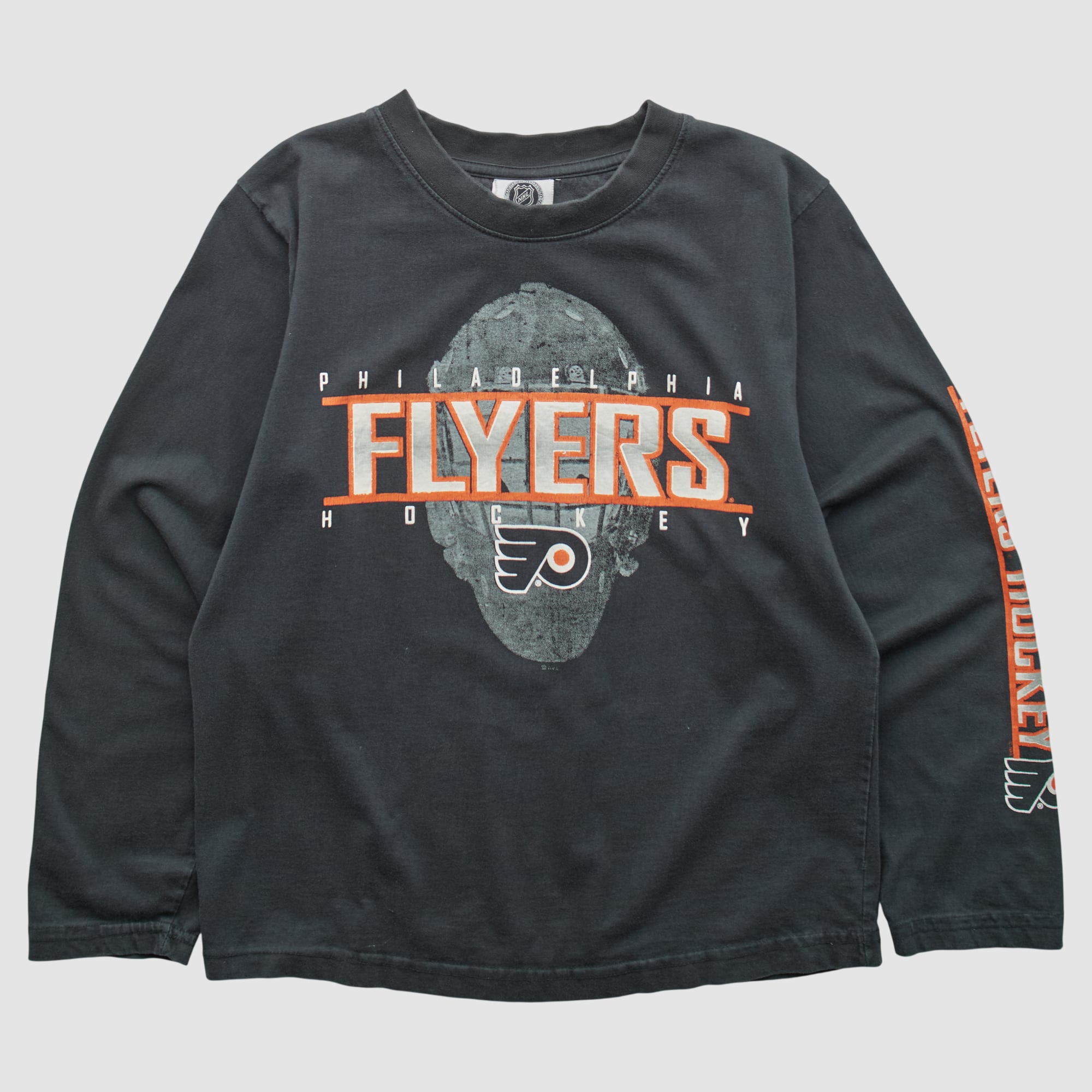 Philadelphia Flyers NHL 2000s Long Sleeve T-shirt - Black - Yth XL