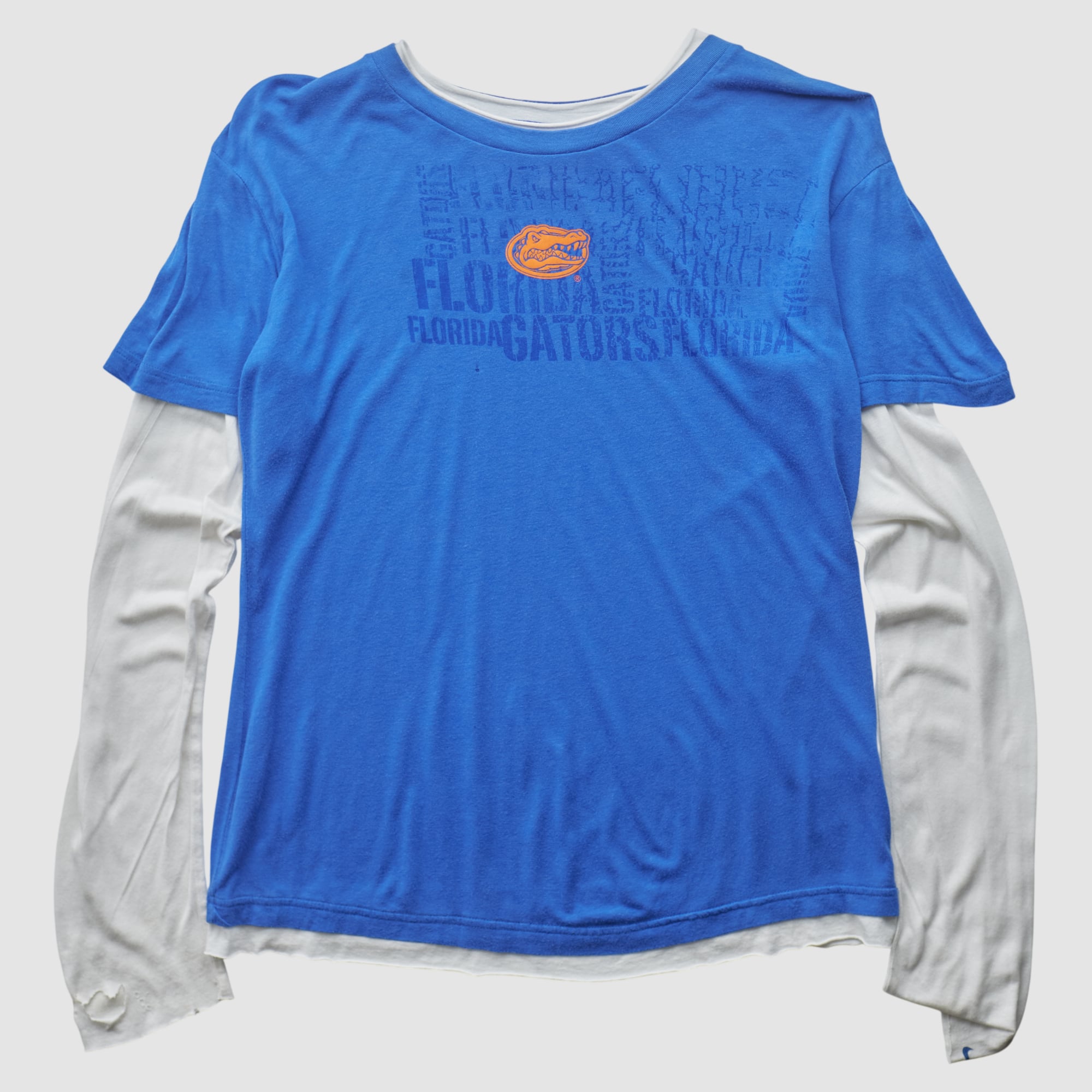 Florida Gators Nike 2010s Long Sleeve T-shirt - Blue - XL