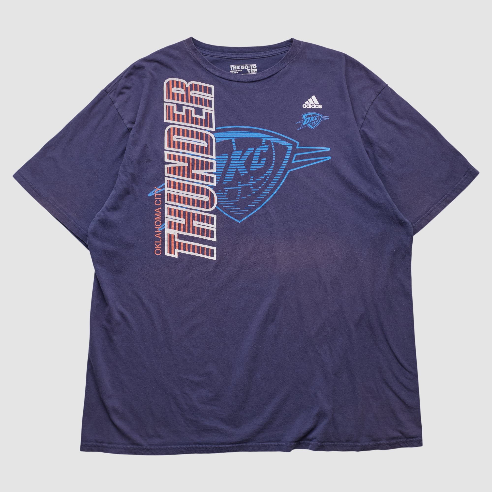 Oklahoma City Thunder Adidas 2010s T-shirt - Navy - XL