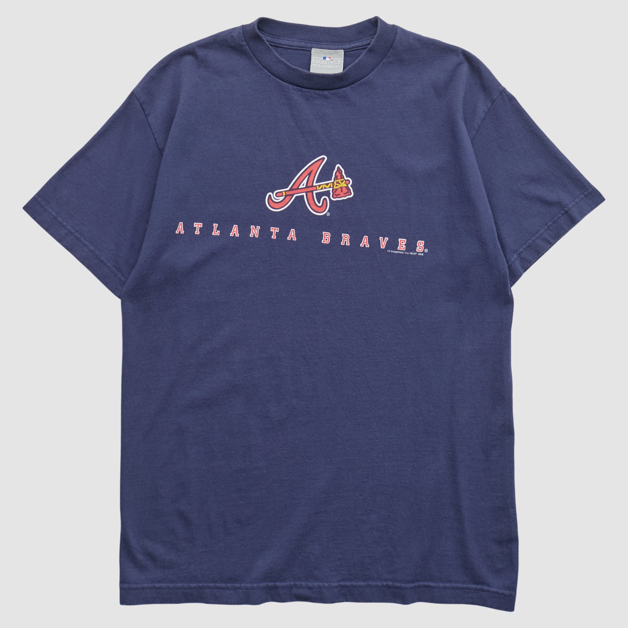 Atlanta Braves Genuine Merchandise 2000s T-shirt - Navy - S