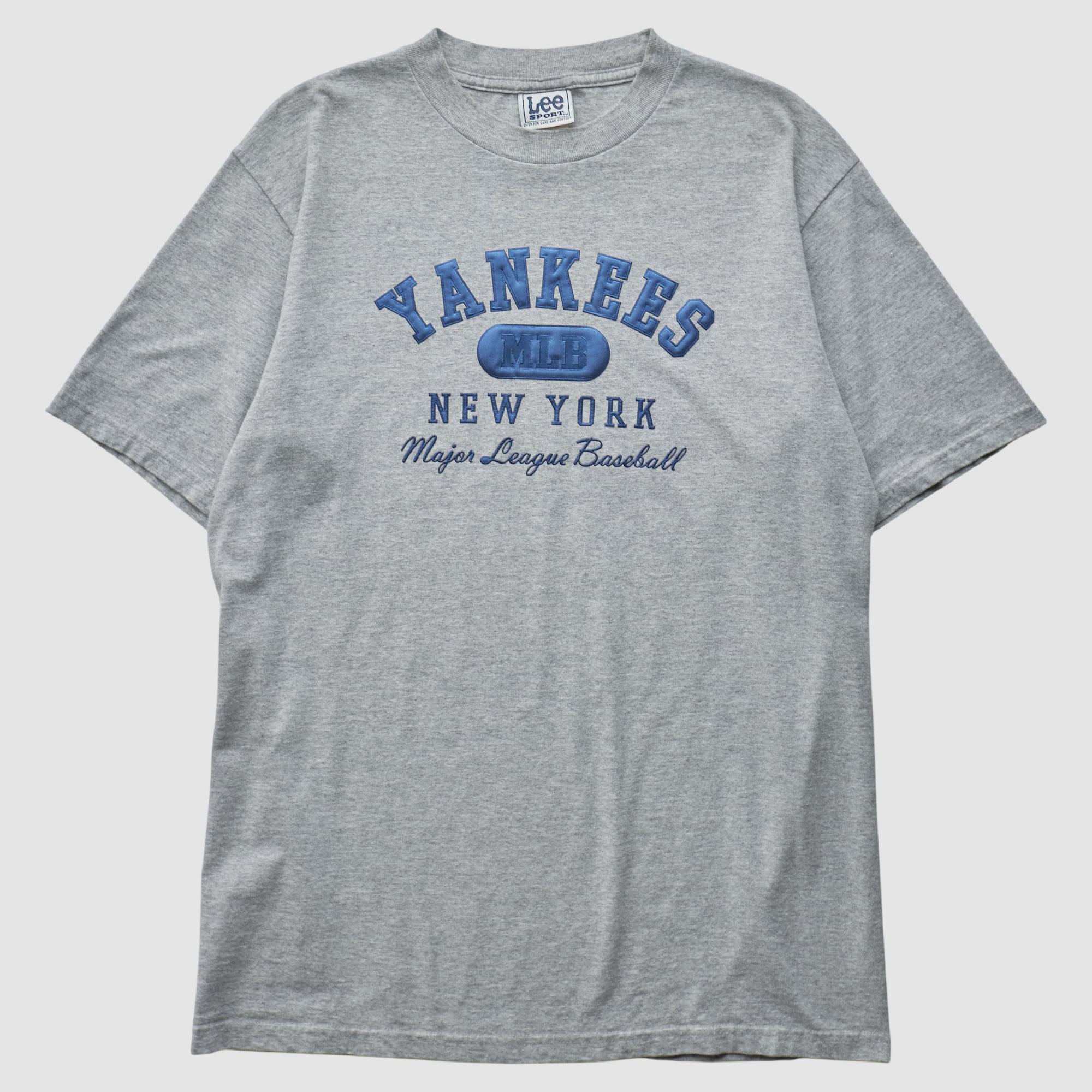New York Yankees Lee Apparel 2000s T-shirt - Heather Gray - S