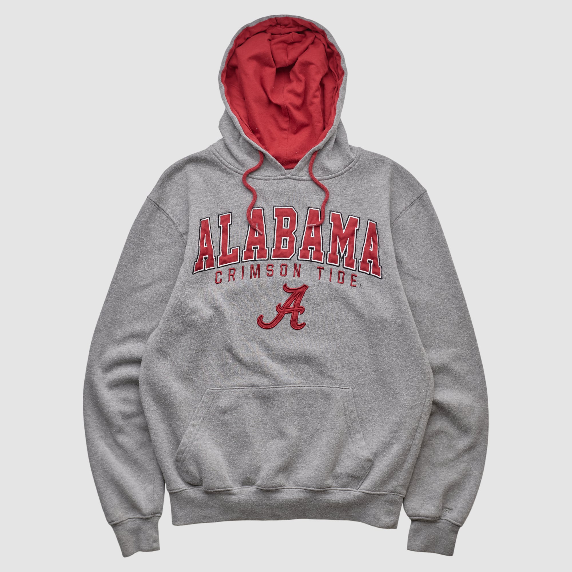 Alabama Crimson Tide Colosseum 2010s Hooded Pullover Sweatshirt - Heather Gray - XS