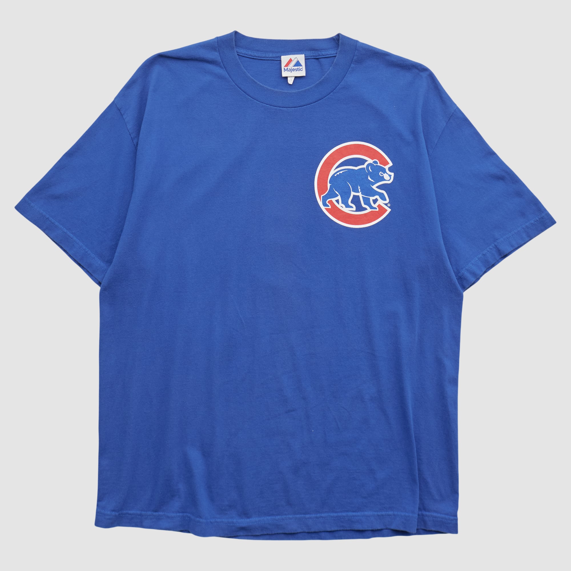 Chicago Cubs Majestic 2010s T-shirt - Blue - L