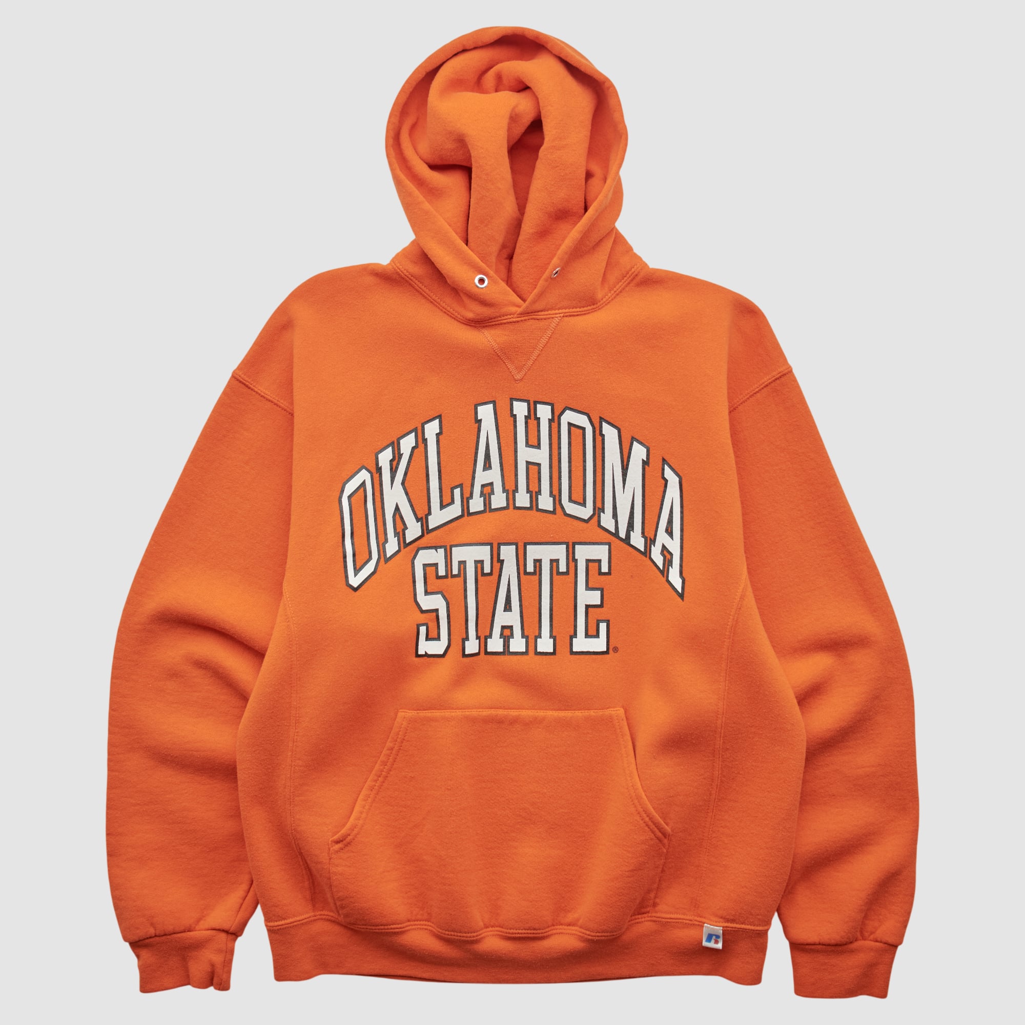 Oklahoma State Cowboys Russell 2010s Hooded Pullover Sweatshirt - Orange - S
