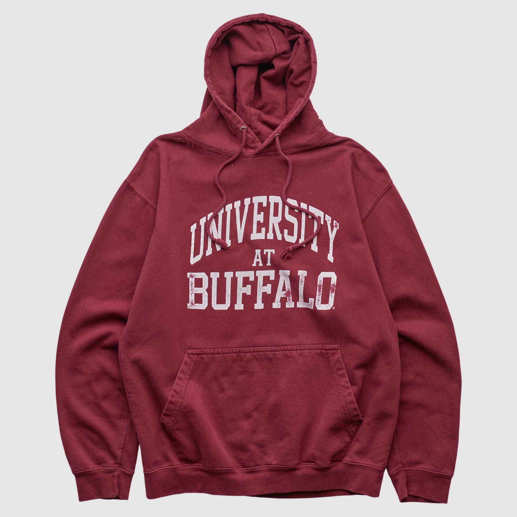 Buffalo Bulls Awdis 2000s Hooded Pullover Sweatshirt - Red - S