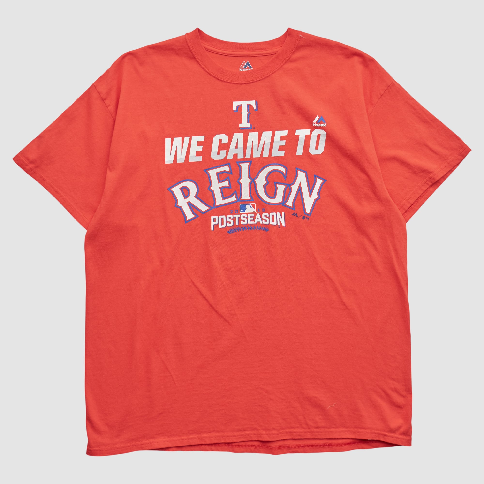 Texas Rangers Majestic 2016 T-shirt - Red - L
