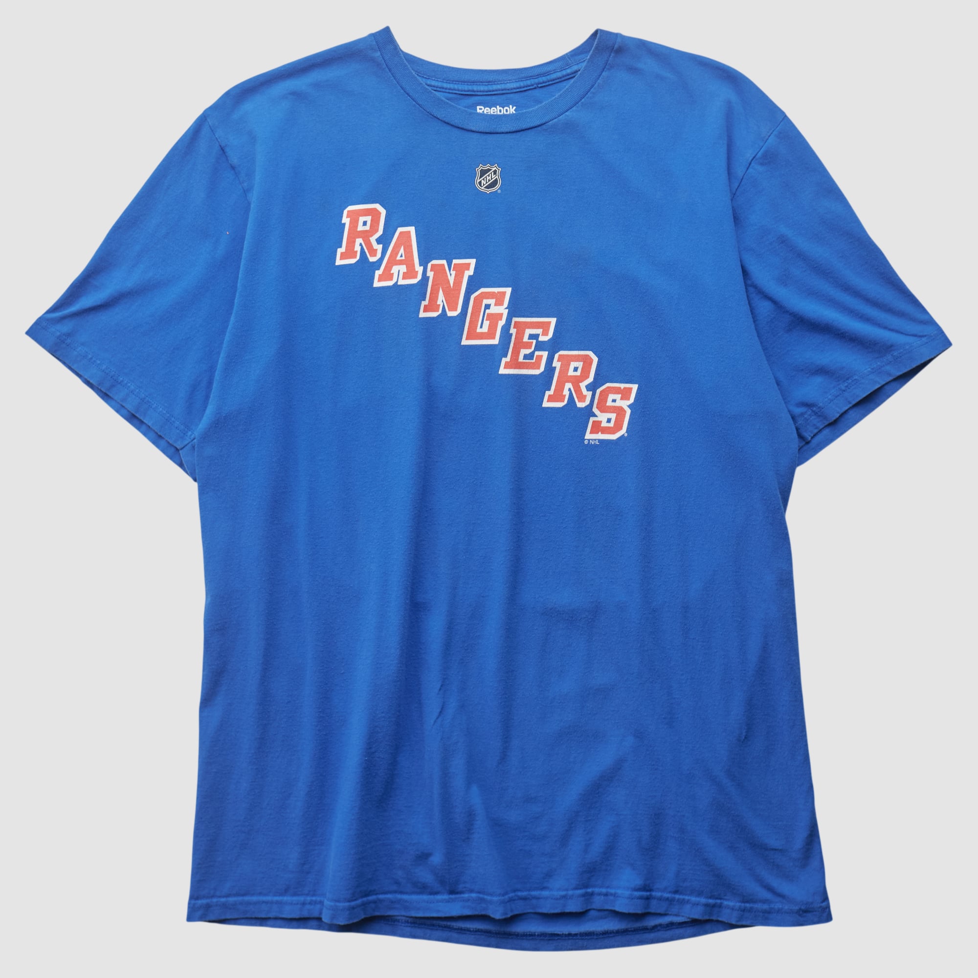 New York Rangers Reebok 2010s T-shirt - Blue - M