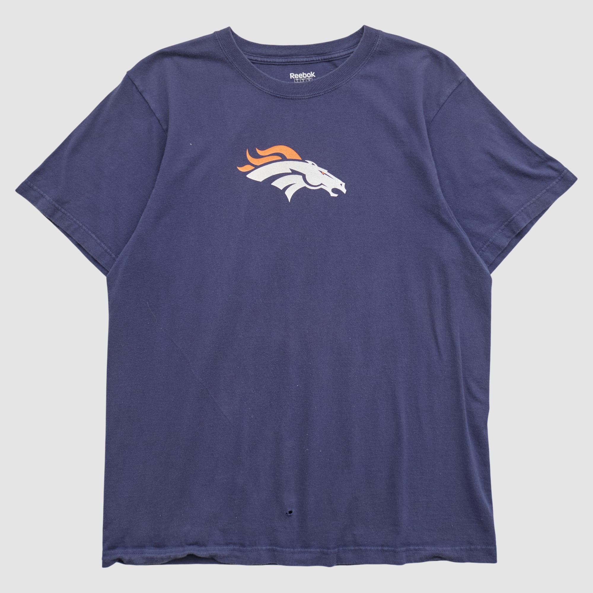 Denver Broncos Reebok 2000s T-shirt - Navy - S