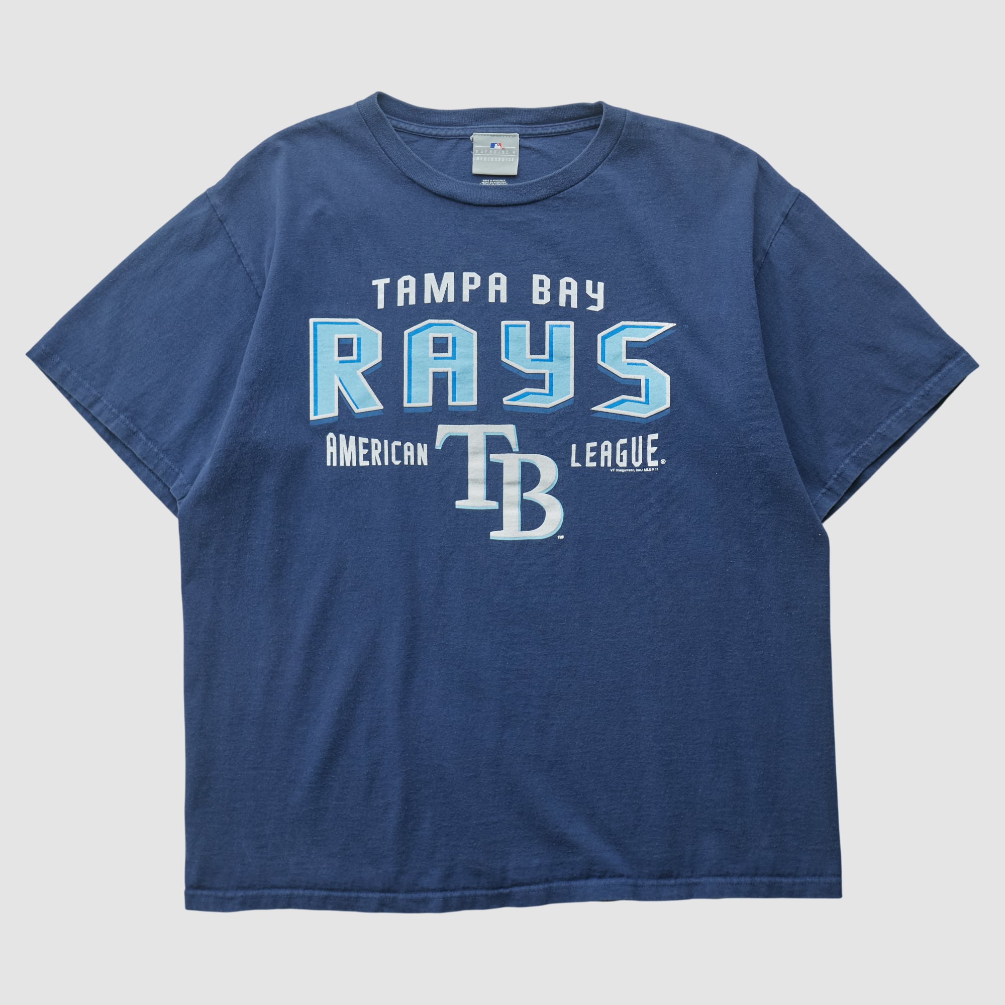 Tampa Bay Rays Genuine Merchandise 2000s T-shirt - Navy - L