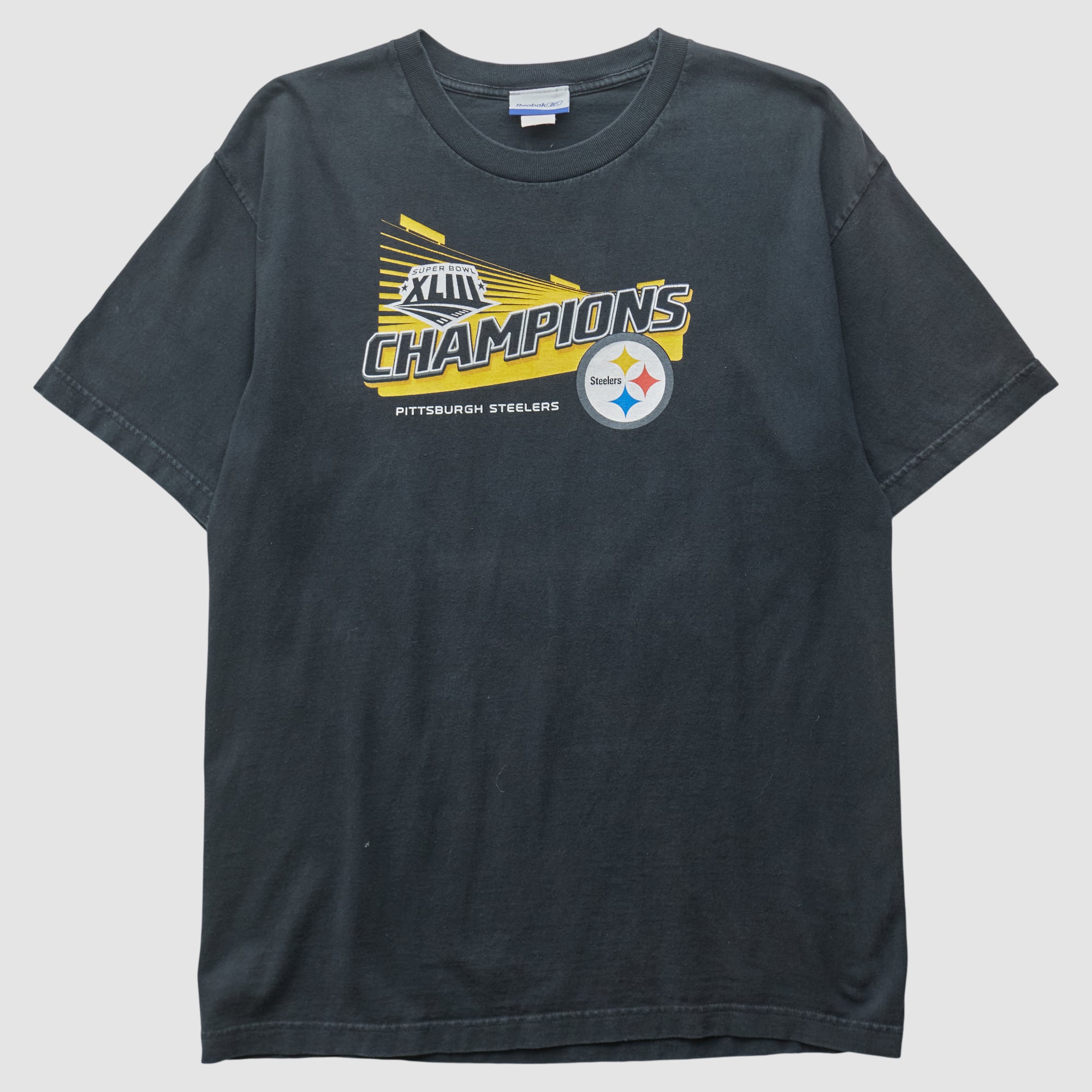 Pittsburgh Steelers Reebok 2009 T-shirt - Black - S