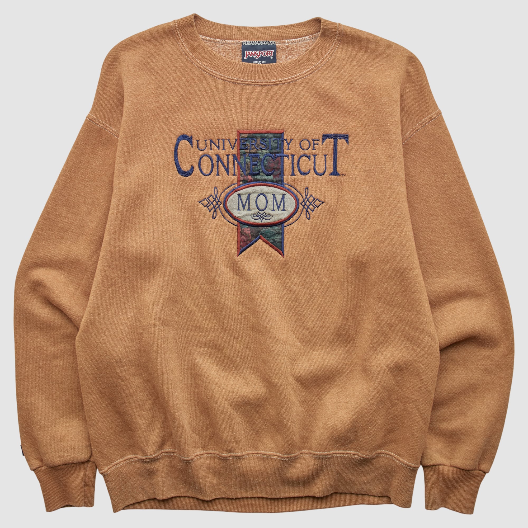 UConn Huskies Jansport 90s Pullover Sweatshirt - Clay - M