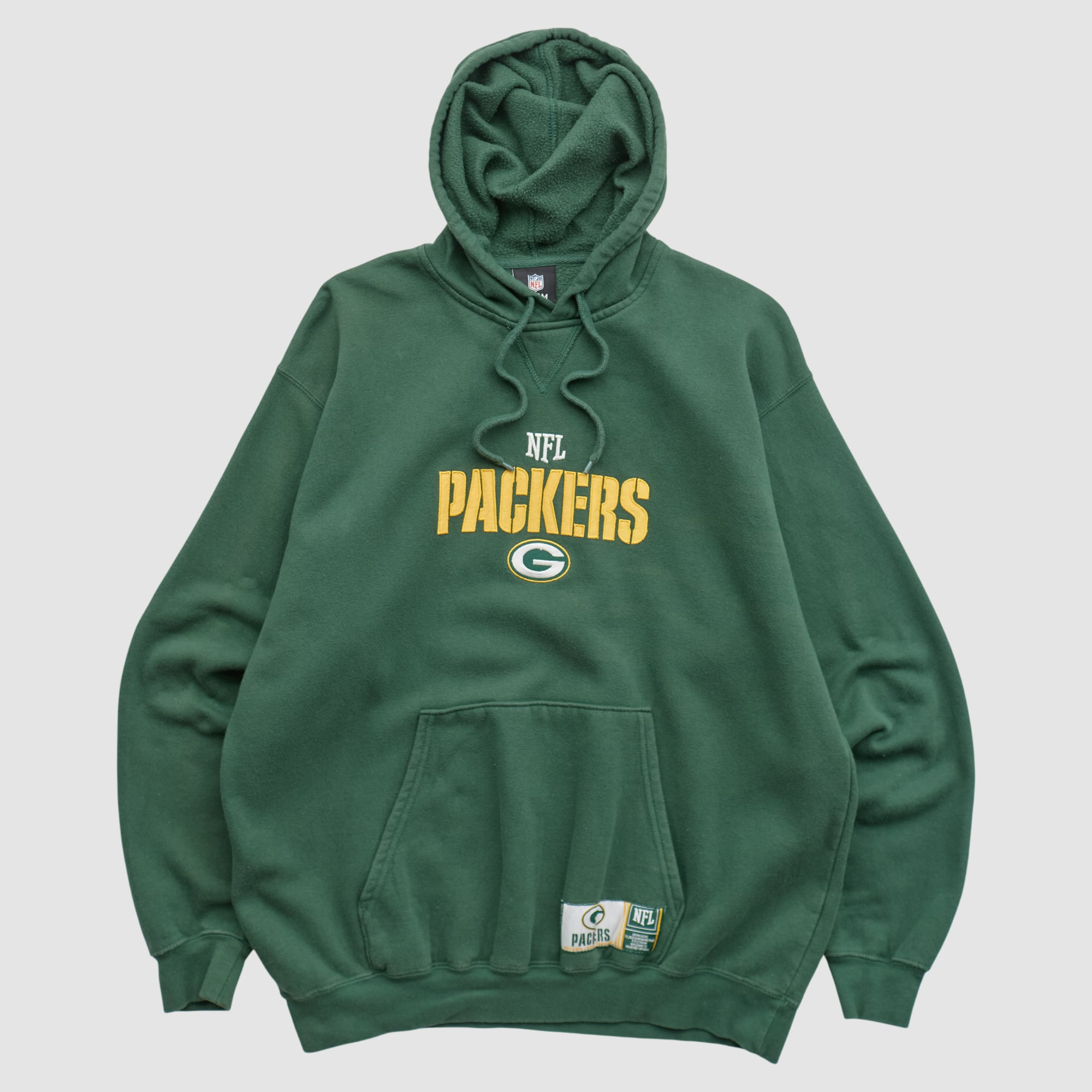 Green Bay Packers NFL 2010s Hooded Pullover Sweatshirt - Green - S